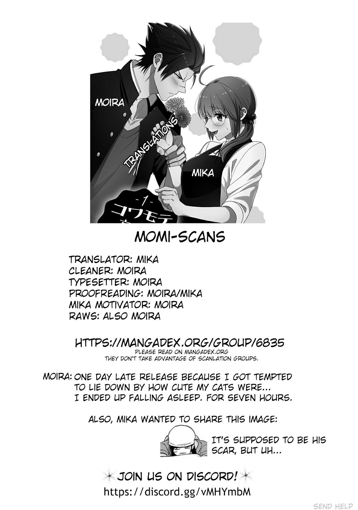 Scary Face High Schooler and Miss Plain Jane chapter 3 page 15