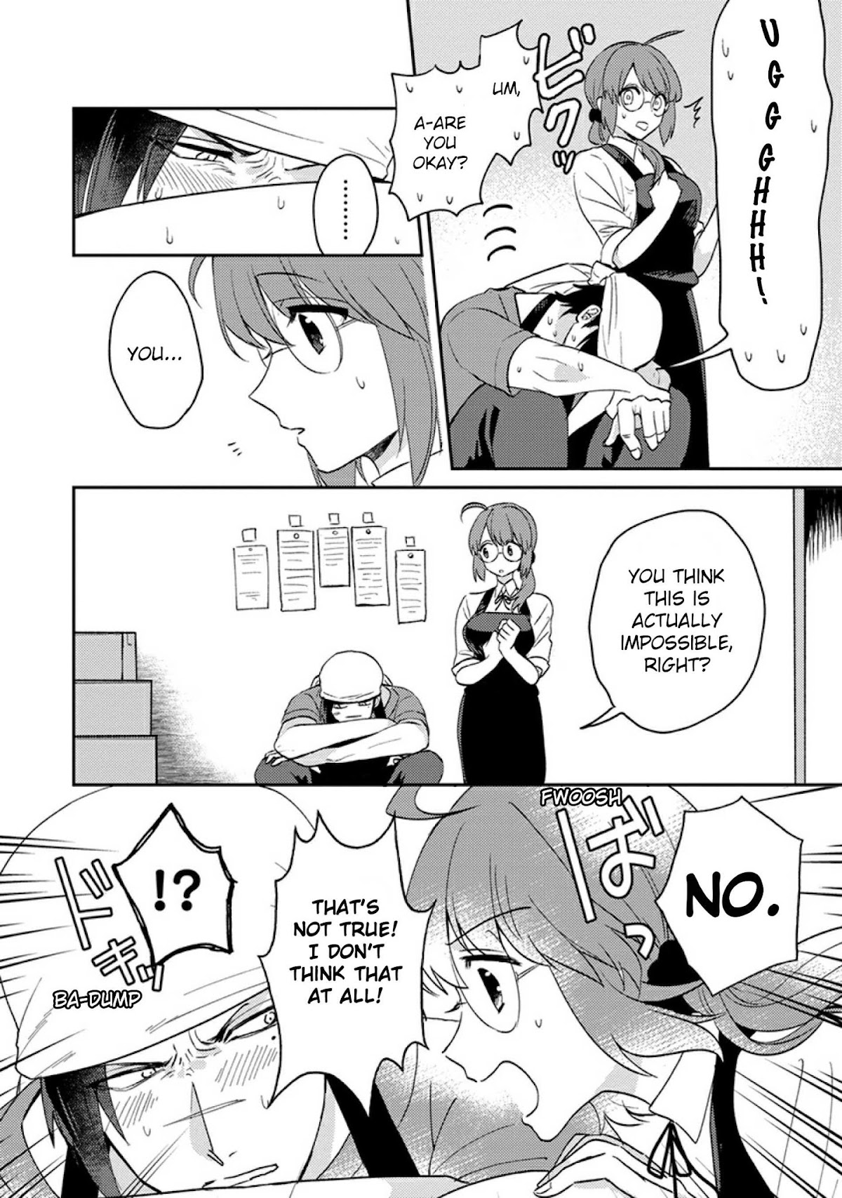 Scary Face High Schooler and Miss Plain Jane chapter 3 page 6