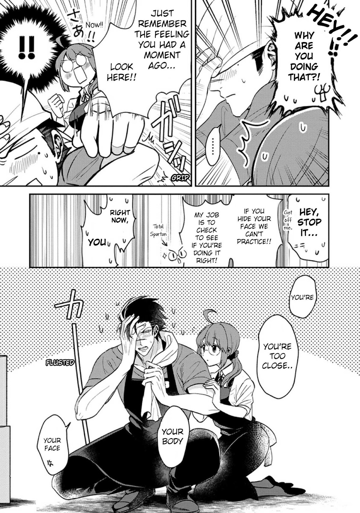 Scary Face High Schooler and Miss Plain Jane chapter 3 page 9