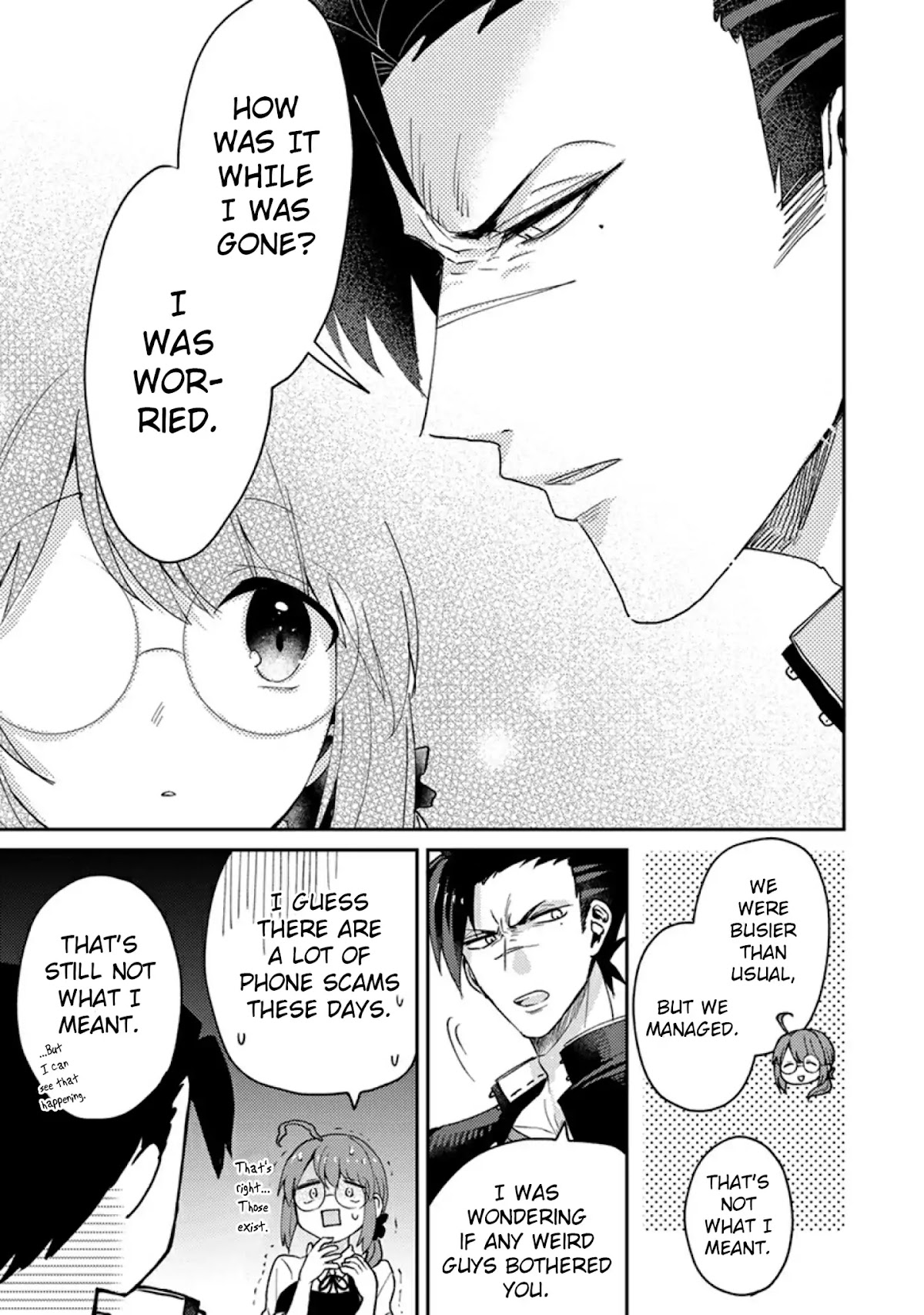 Scary Face High Schooler and Miss Plain Jane chapter 4 page 11