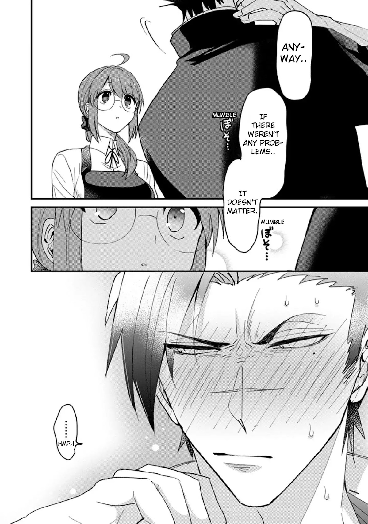 Scary Face High Schooler and Miss Plain Jane chapter 4 page 14