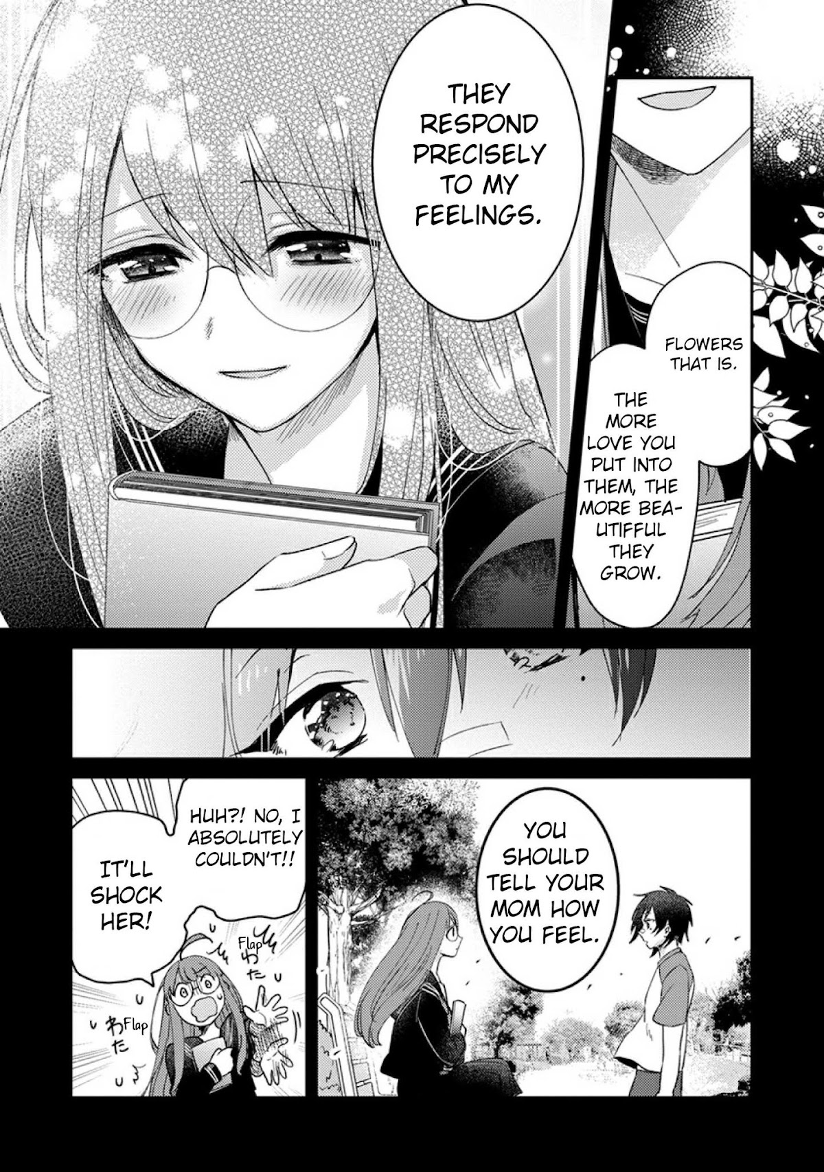 Scary Face High Schooler and Miss Plain Jane chapter 5 page 10