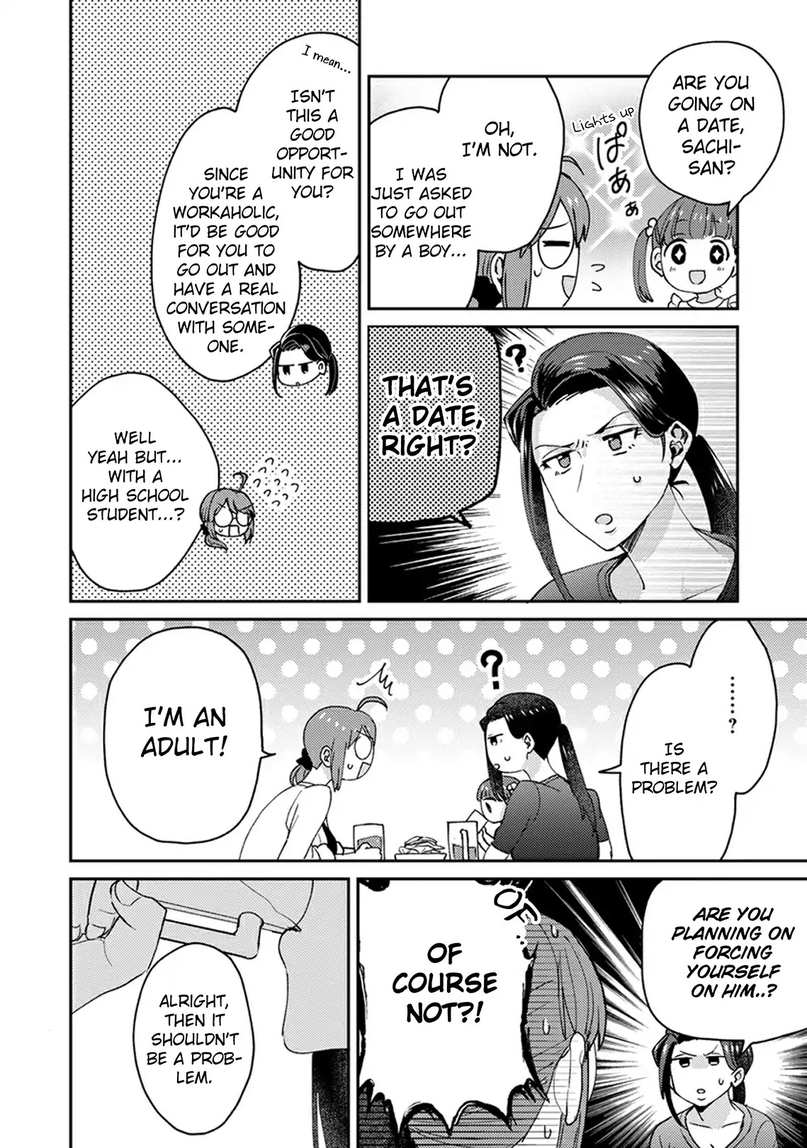 Scary Face High Schooler and Miss Plain Jane chapter 6 page 14