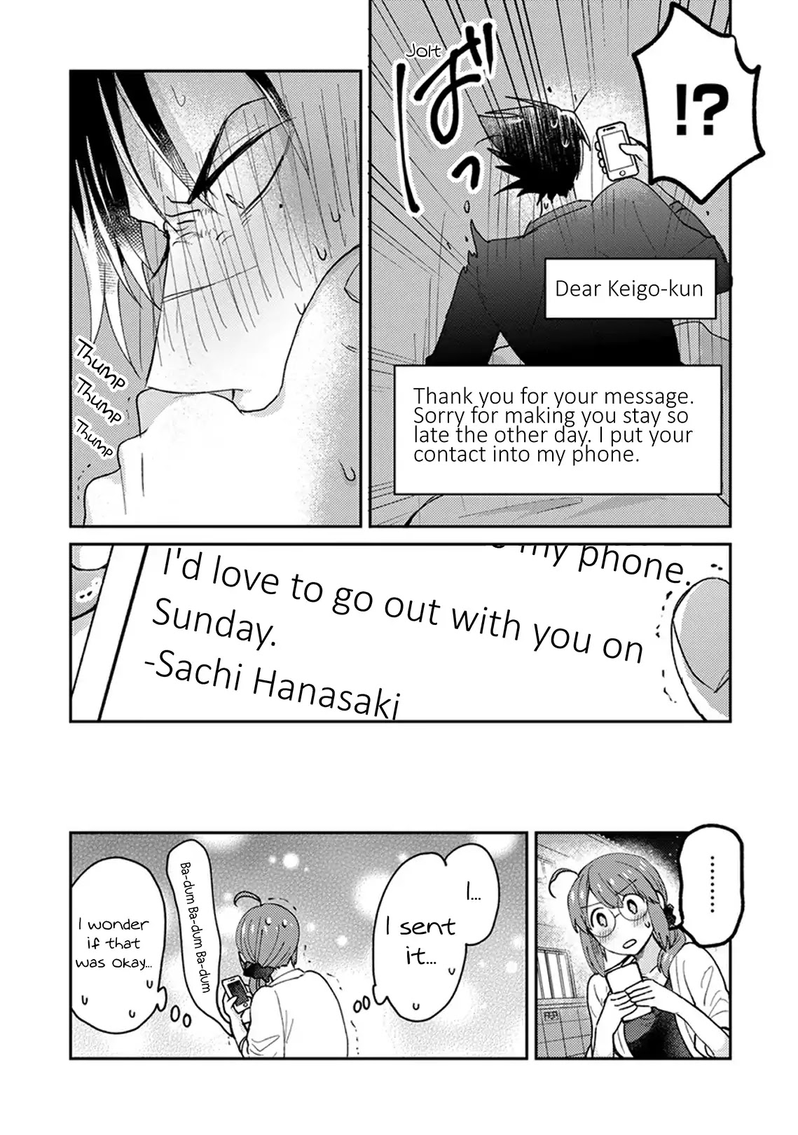 Scary Face High Schooler and Miss Plain Jane chapter 6 page 17