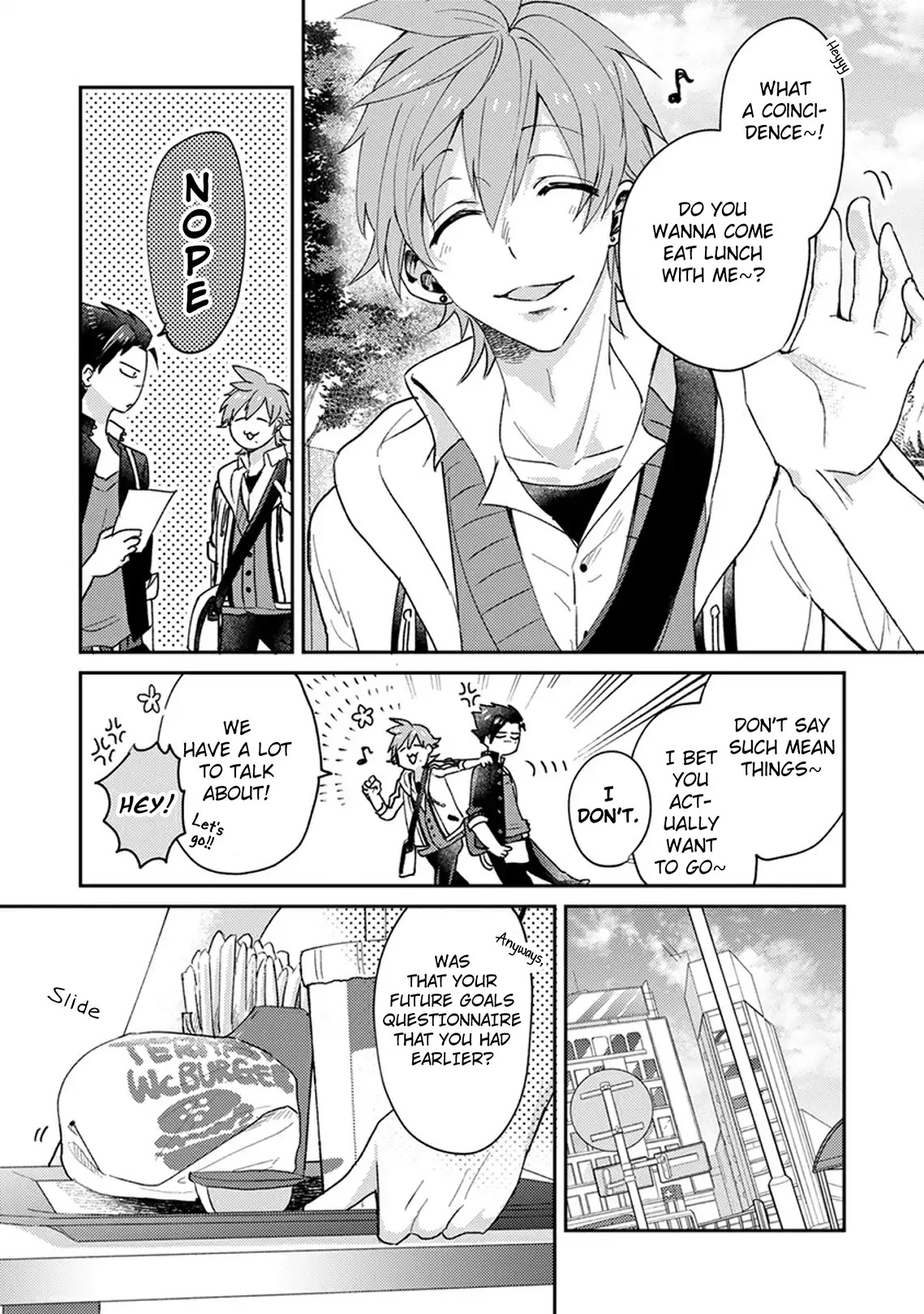 Scary Face High Schooler and Miss Plain Jane chapter 6 page 3