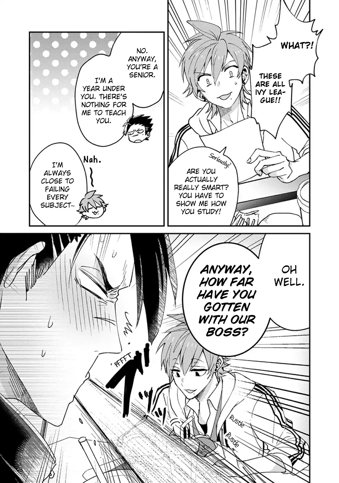 Scary Face High Schooler and Miss Plain Jane chapter 6 page 5