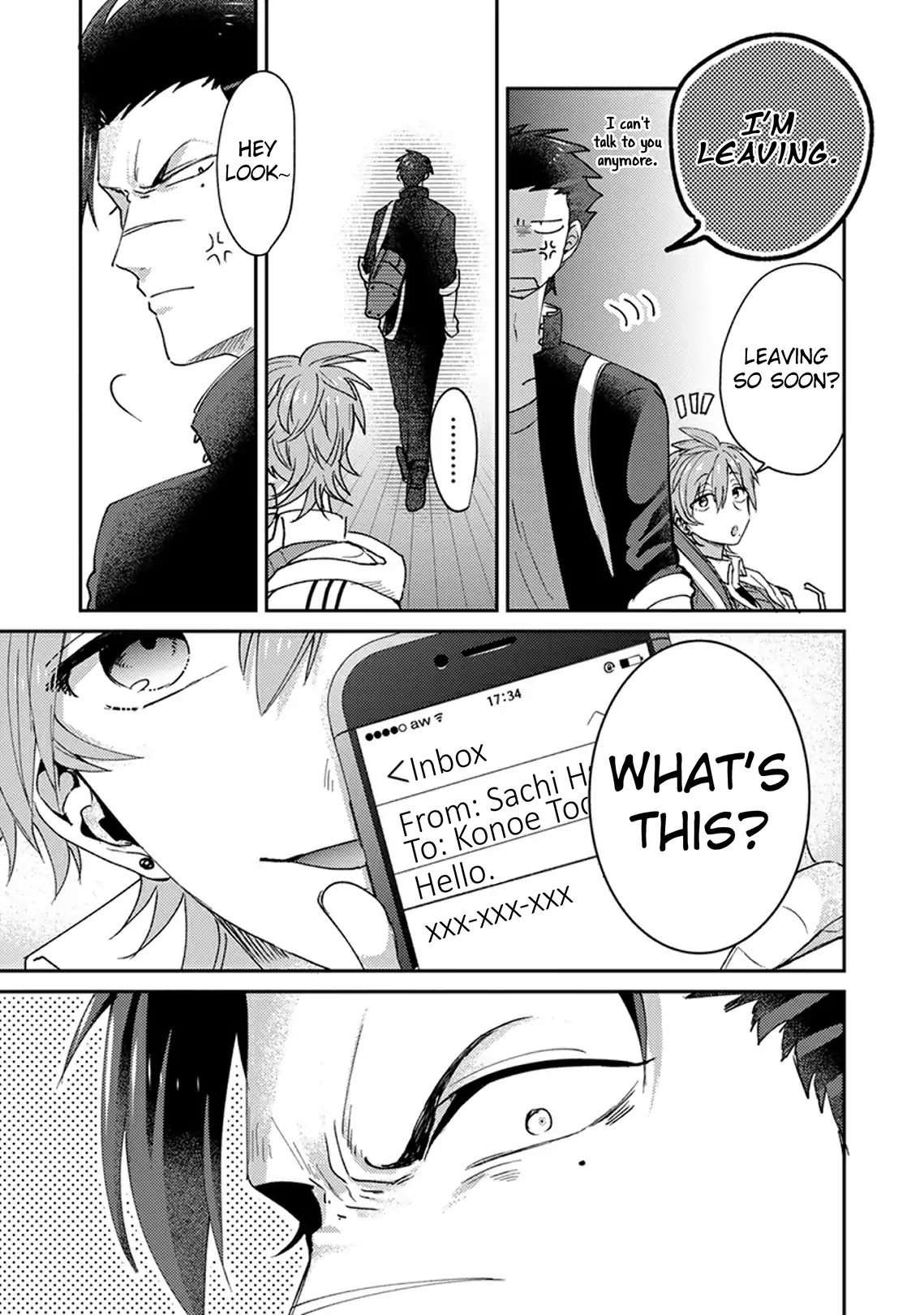 Scary Face High Schooler and Miss Plain Jane chapter 6 page 9