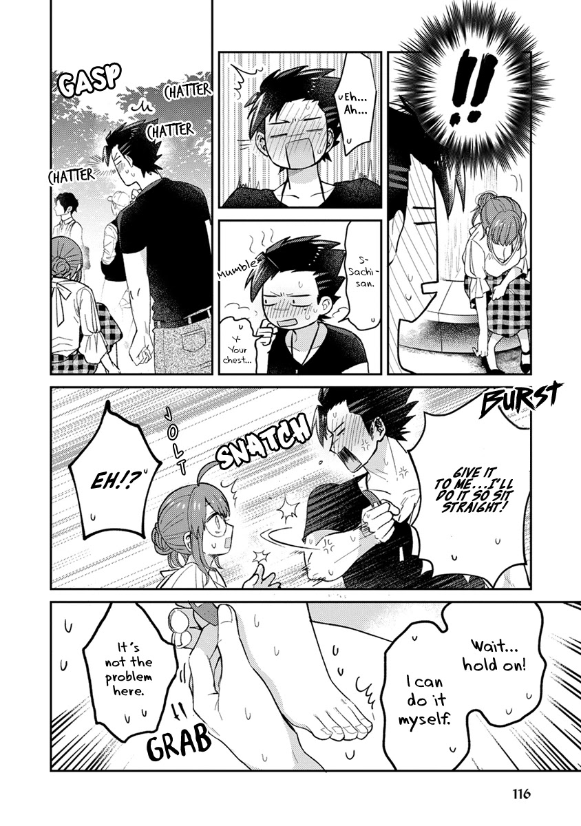 Scary Face High Schooler and Miss Plain Jane chapter 7 page 14