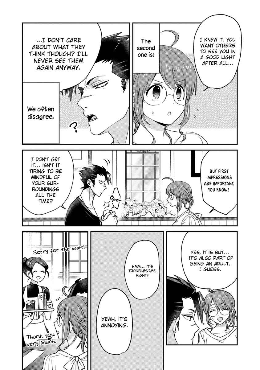 Scary Face High Schooler and Miss Plain Jane chapter 8 page 3