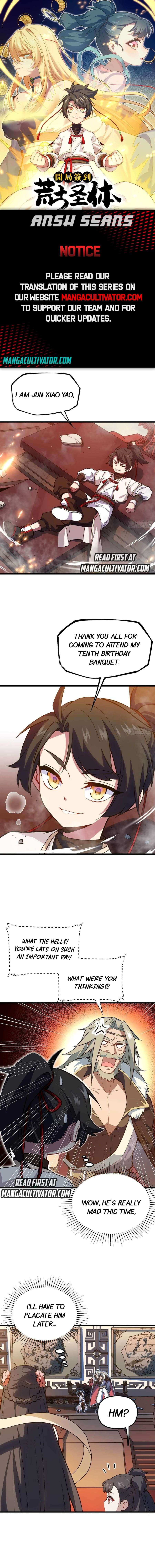 Scoring the Sacred Body of the Ancients from the Get-go chapter 11 page 1