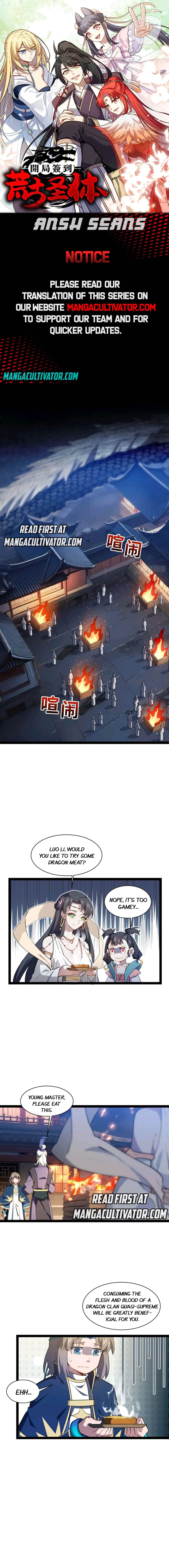 Scoring the Sacred Body of the Ancients from the Get-go chapter 19 page 1