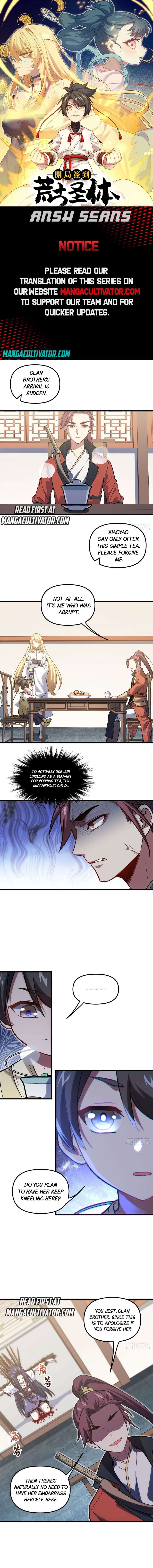 Scoring the Sacred Body of the Ancients from the Get-go chapter 7 page 1