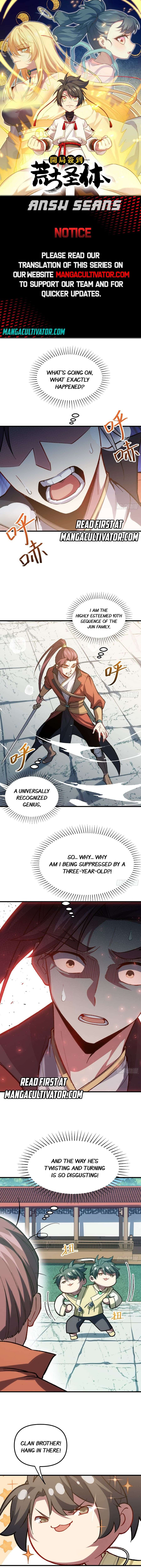 Scoring the Sacred Body of the Ancients from the Get-go chapter 8 page 1