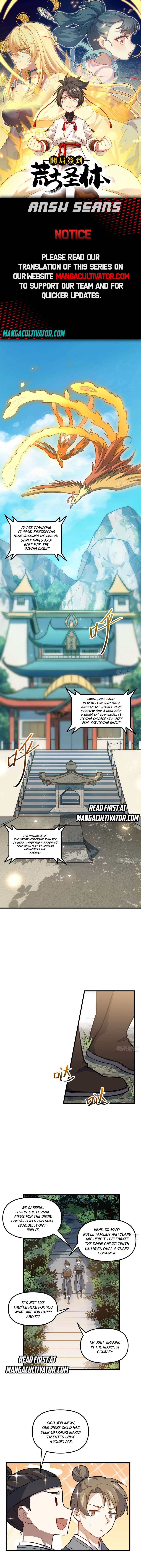 Scoring the Sacred Body of the Ancients from the Get-go chapter 9 page 1