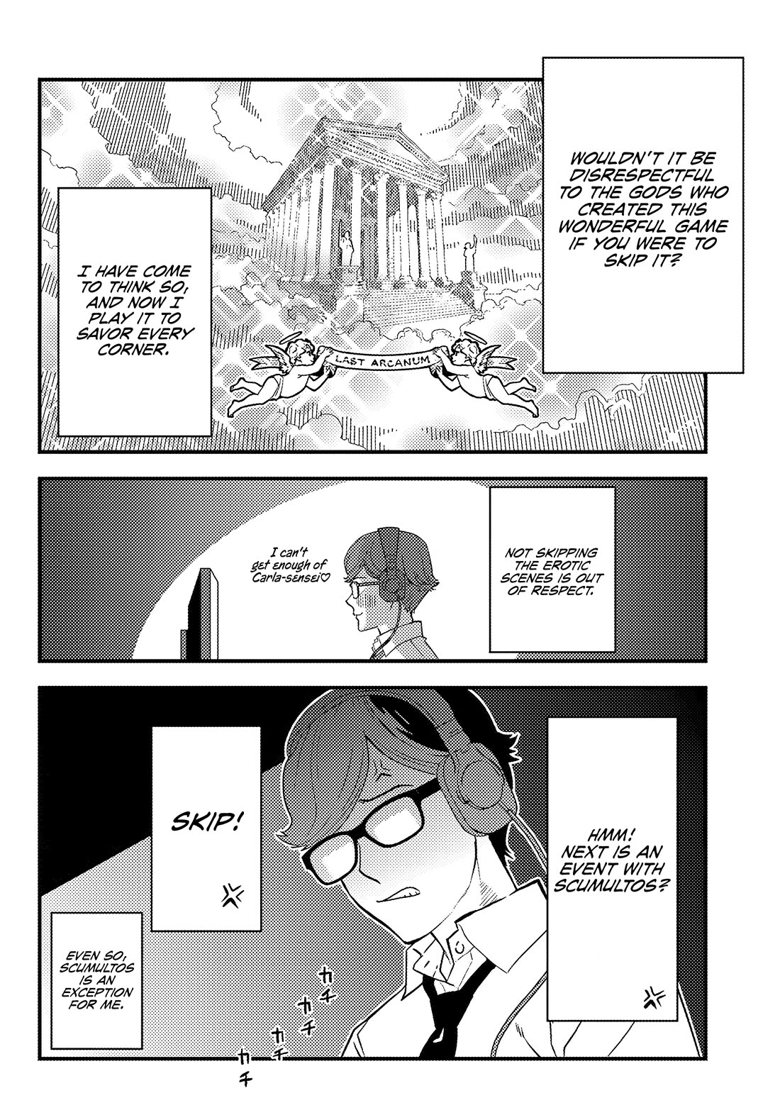 Scumless Oblige: Reborn as the Scummy Villain in an 18+ Adult Game, and I Absolutely Want to Seize the Mob Life Using My Knowledge of the Original Story chapter 1 page 8