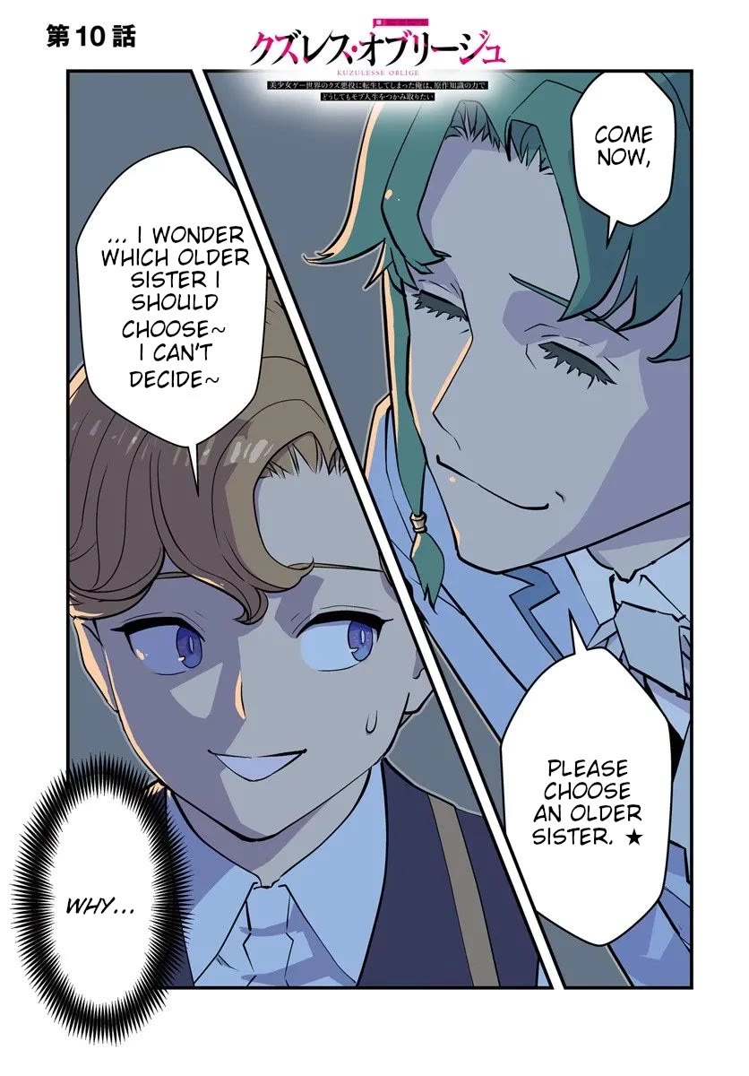 Scumless Oblige: Reborn as the Scummy Villain in an 18+ Adult Game, and I Absolutely Want to Seize the Mob Life Using My Knowledge of the Original Story chapter 10 page 1