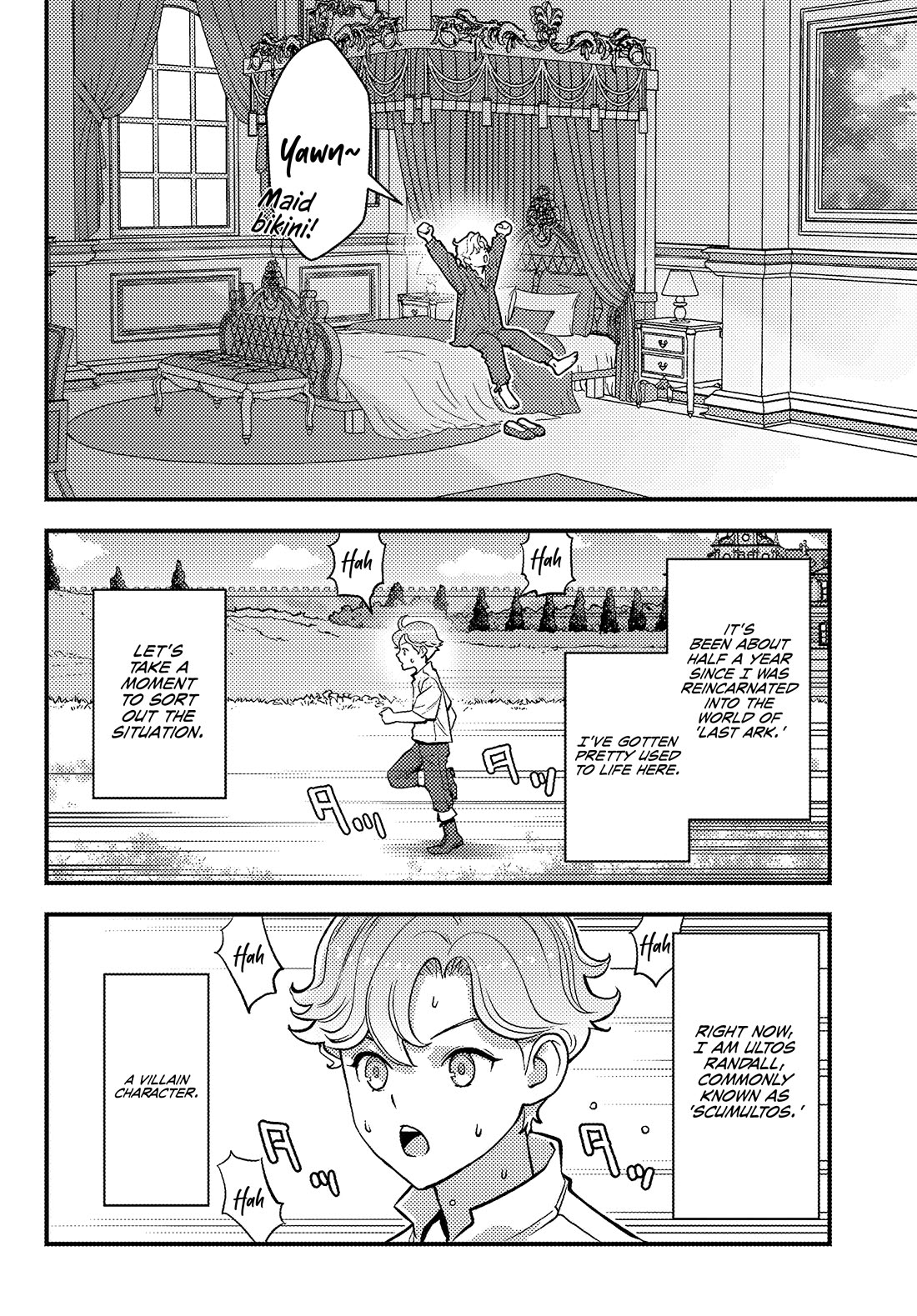 Scumless Oblige: Reborn as the Scummy Villain in an 18+ Adult Game, and I Absolutely Want to Seize the Mob Life Using My Knowledge of the Original Story chapter 2 page 3