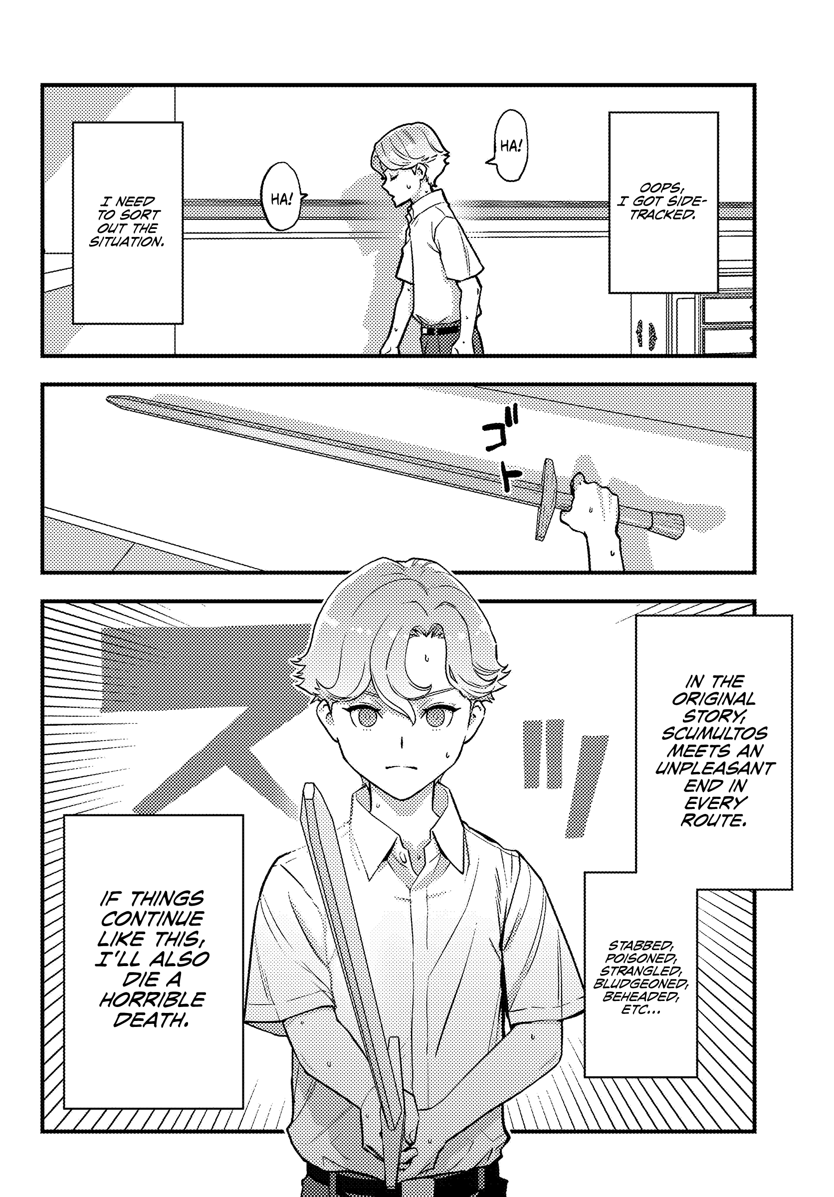 Scumless Oblige: Reborn as the Scummy Villain in an 18+ Adult Game, and I Absolutely Want to Seize the Mob Life Using My Knowledge of the Original Story chapter 2 page 7