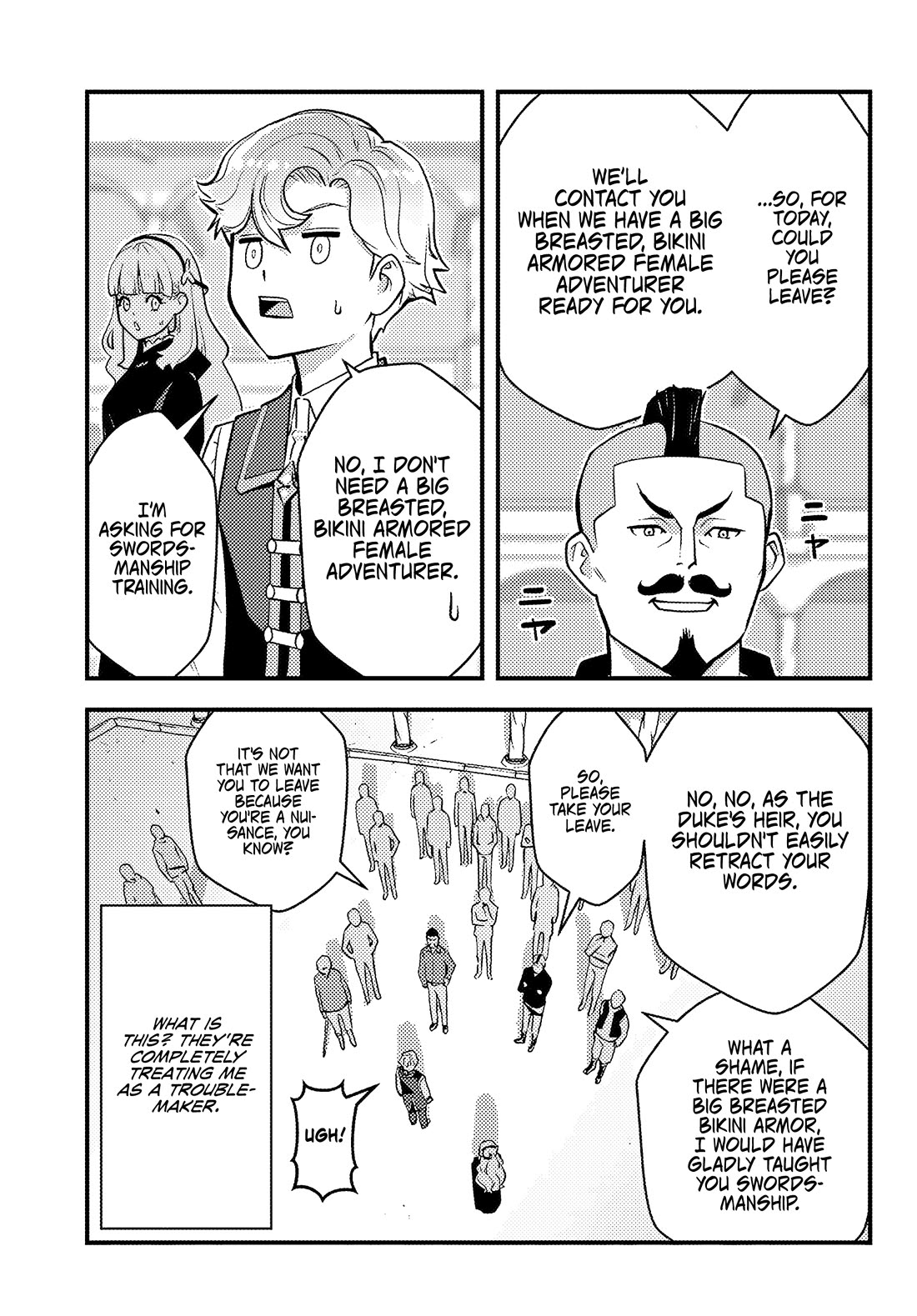 Scumless Oblige: Reborn as the Scummy Villain in an 18+ Adult Game, and I Absolutely Want to Seize the Mob Life Using My Knowledge of the Original Story chapter 3 page 14
