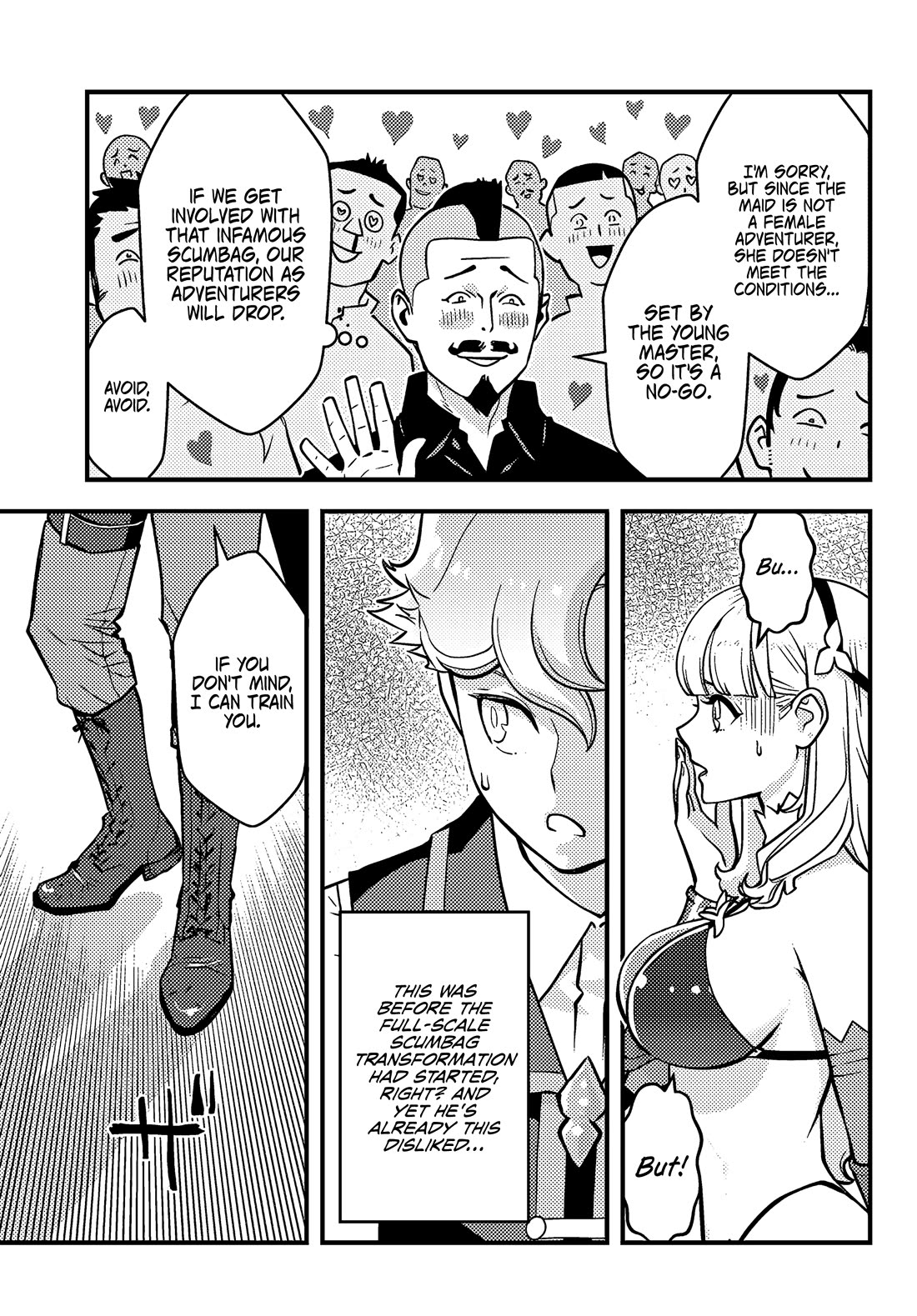 Scumless Oblige: Reborn as the Scummy Villain in an 18+ Adult Game, and I Absolutely Want to Seize the Mob Life Using My Knowledge of the Original Story chapter 3 page 17