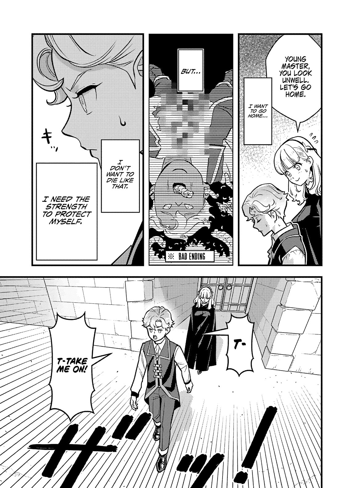 Scumless Oblige: Reborn as the Scummy Villain in an 18+ Adult Game, and I Absolutely Want to Seize the Mob Life Using My Knowledge of the Original Story chapter 3 page 8