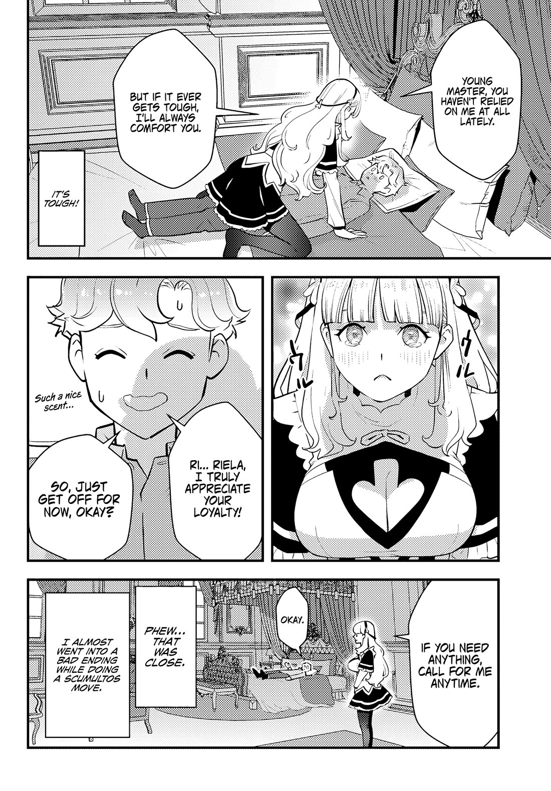 Scumless Oblige: Reborn as the Scummy Villain in an 18+ Adult Game, and I Absolutely Want to Seize the Mob Life Using My Knowledge of the Original Story chapter 4 page 29