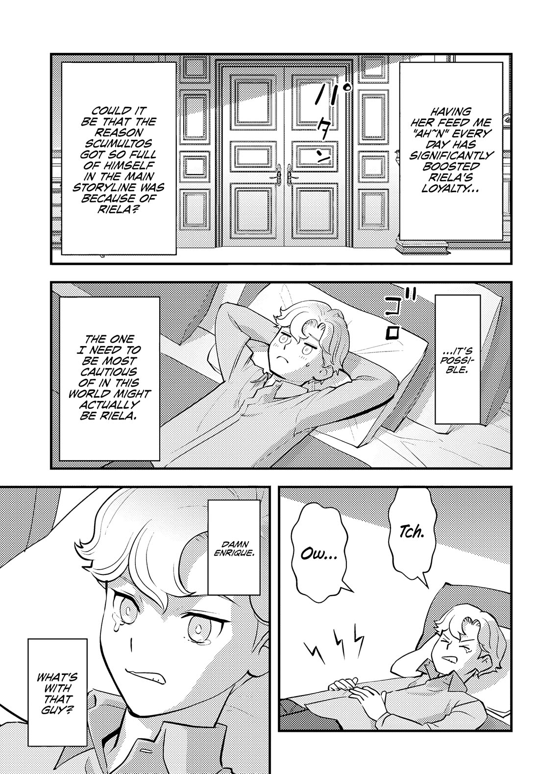 Scumless Oblige: Reborn as the Scummy Villain in an 18+ Adult Game, and I Absolutely Want to Seize the Mob Life Using My Knowledge of the Original Story chapter 4 page 30