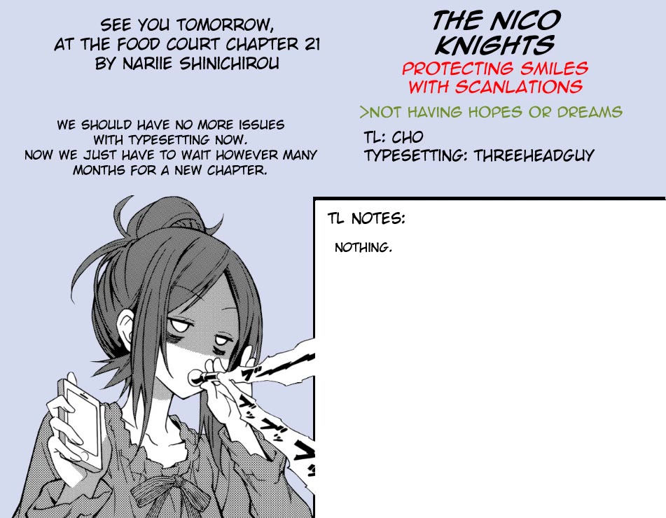 See You at the Food Court Tomorrow. chapter 21.5 page 3