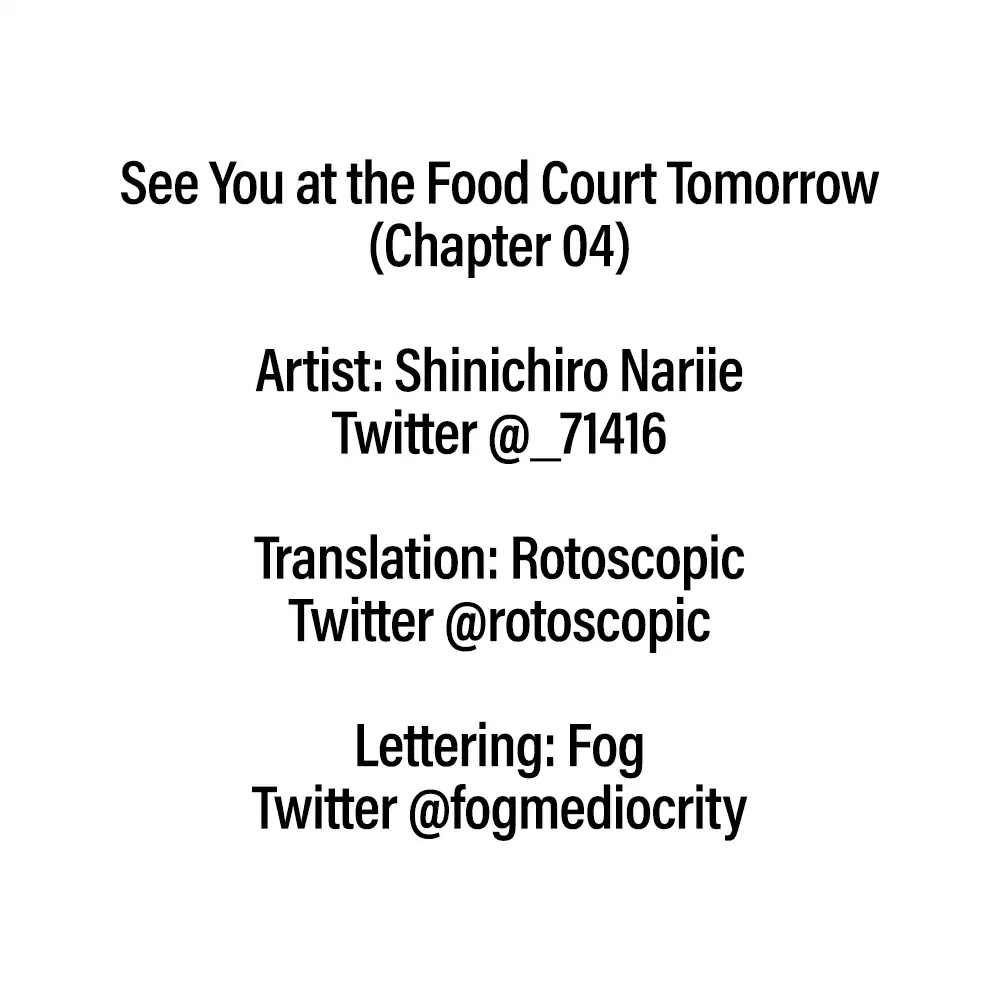 See You at the Food Court Tomorrow. chapter 4 page 9