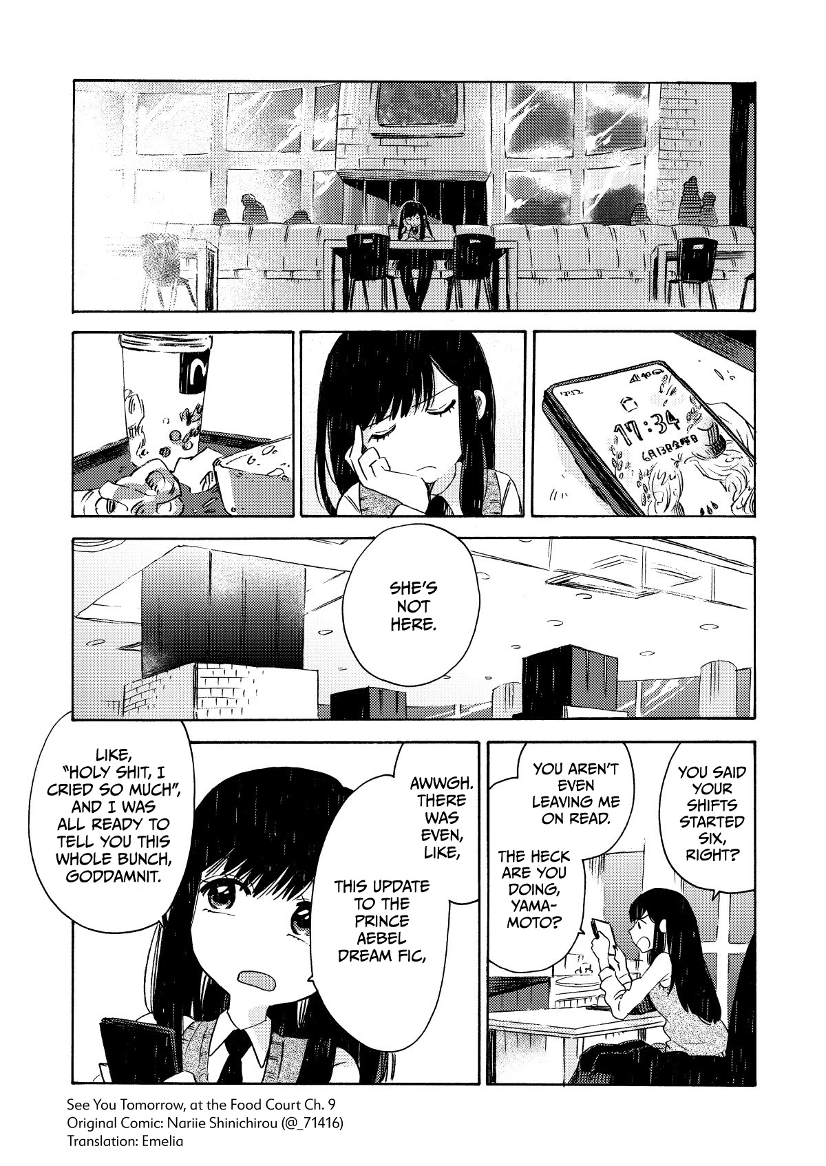 See You at the Food Court Tomorrow. chapter 9 page 1