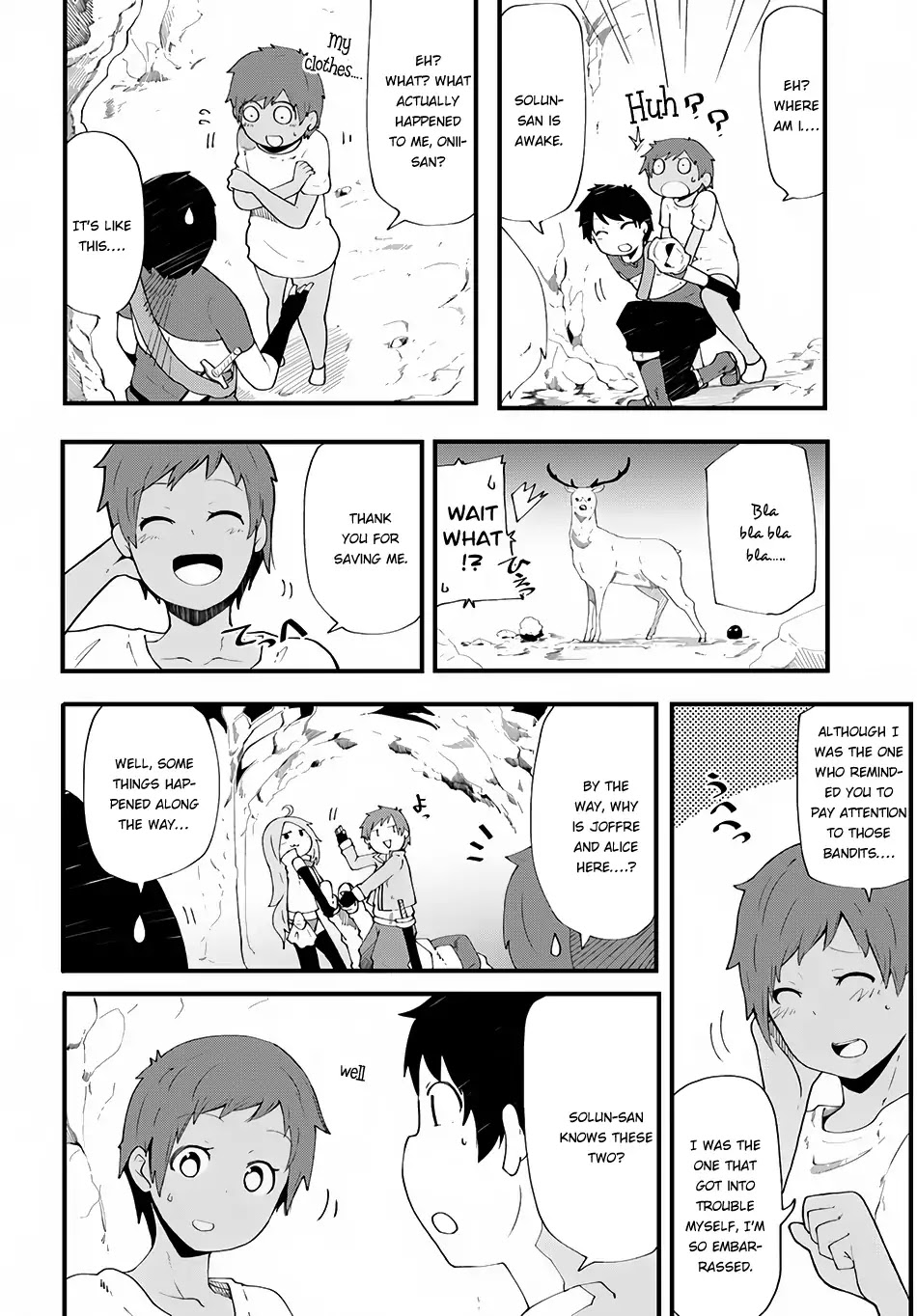 Seichou Cheat de Nandemo Dekiru you ni Natta ga, Mushoku dake wa Yamerarenai you desu chapter 4 page 17