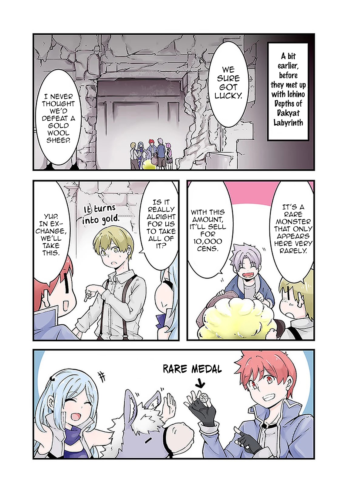 Seichou Cheat de Nandemo Dekiru you ni Natta ga, Mushoku dake wa Yamerarenai you desu chapter 40 page 1