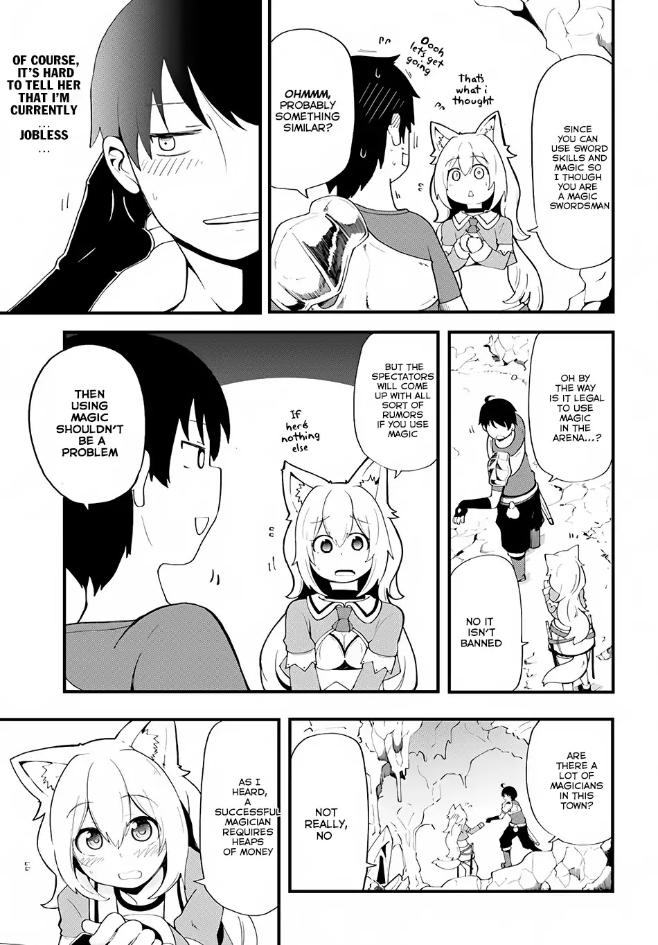 Seichou Cheat de Nandemo Dekiru you ni Natta ga, Mushoku dake wa Yamerarenai you desu chapter 6 page 9