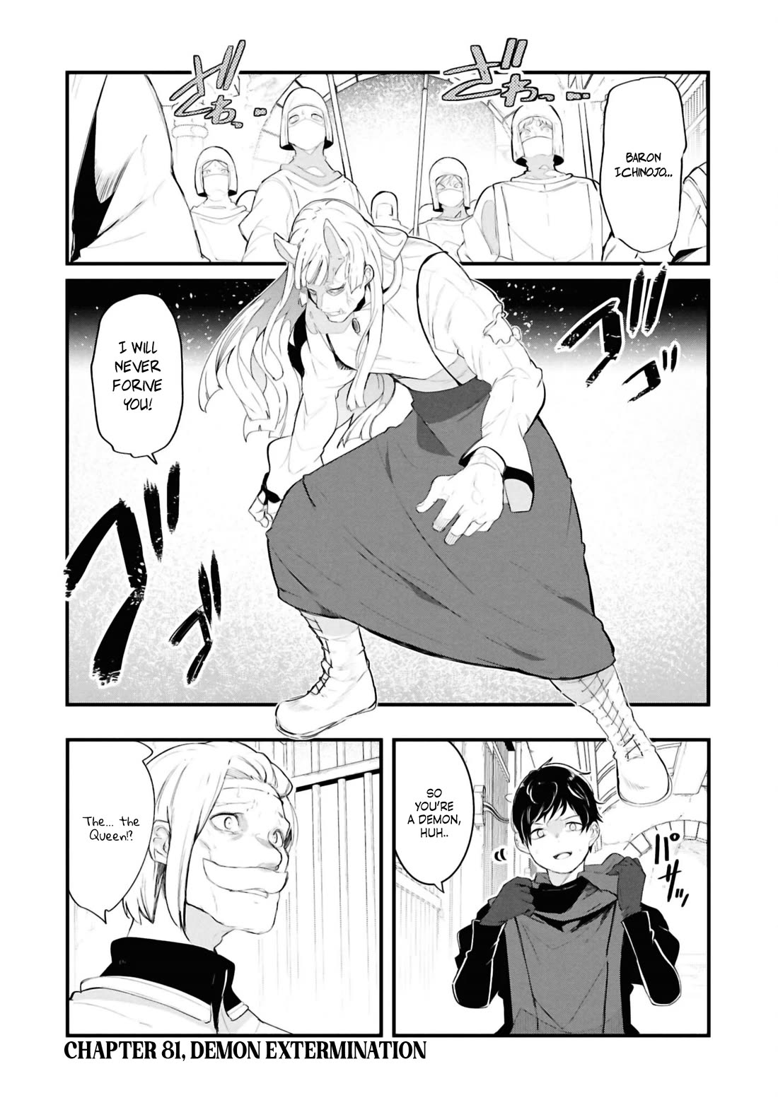 Seichou Cheat de Nandemo Dekiru you ni Natta ga, Mushoku dake wa Yamerarenai you desu chapter 81 page 1