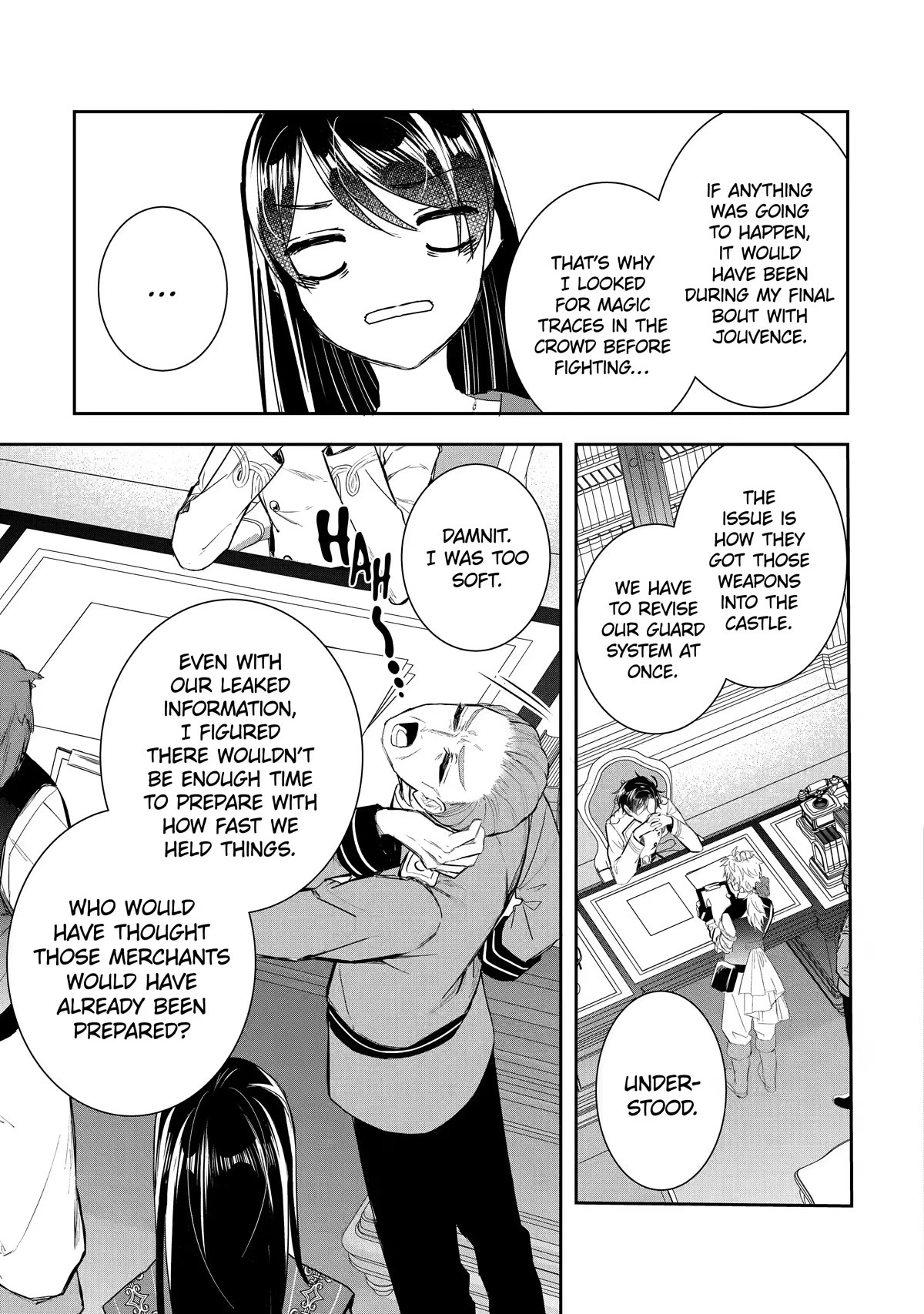 Seijo no Hazu ga, Douyara Nottoraremashita chapter 13 page 34