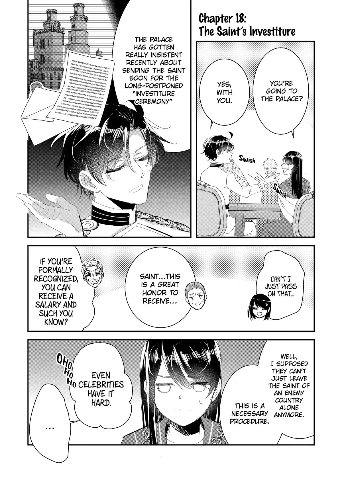 Seijo no Hazu ga, Douyara Nottoraremashita chapter 18 page 2