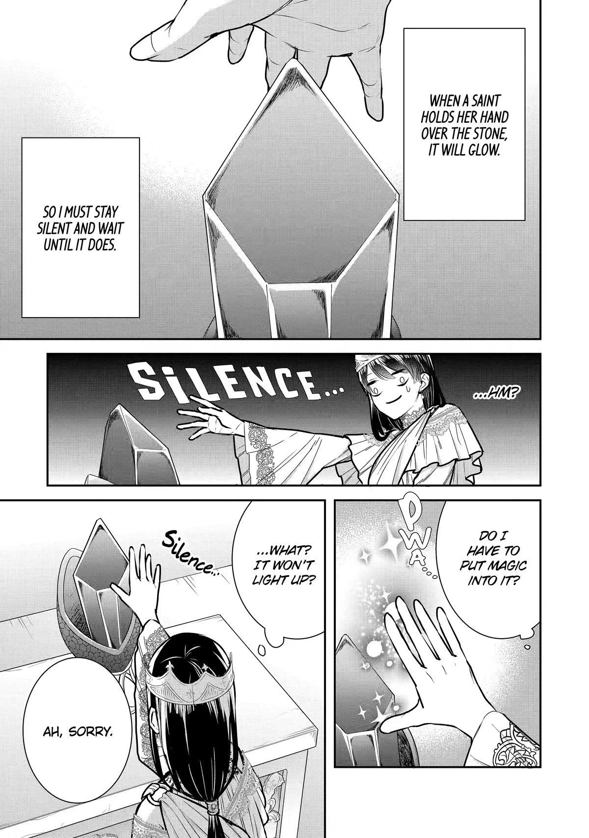 Seijo no Hazu ga, Douyara Nottoraremashita chapter 18 page 24