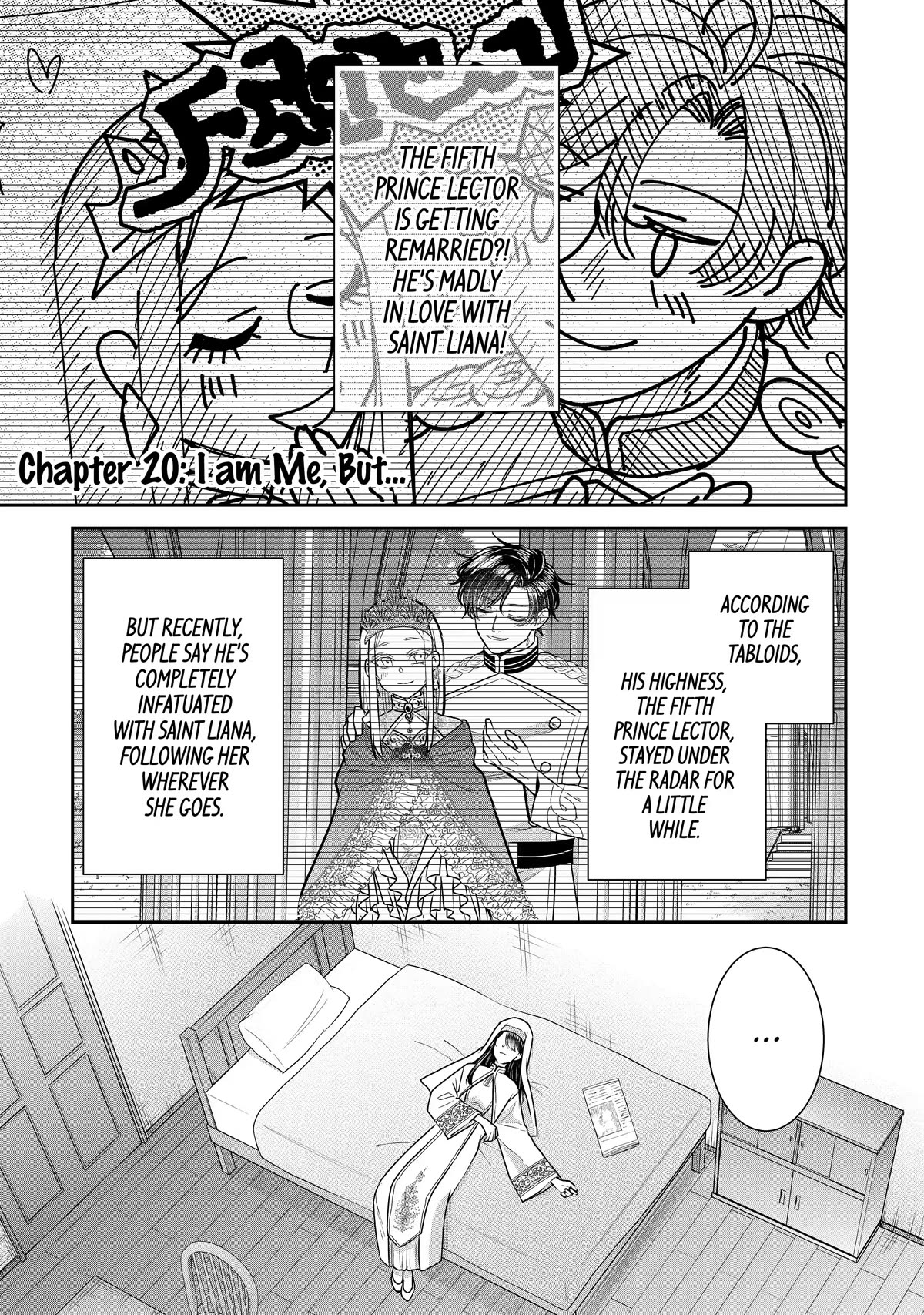 Seijo no Hazu ga, Douyara Nottoraremashita chapter 20 page 1