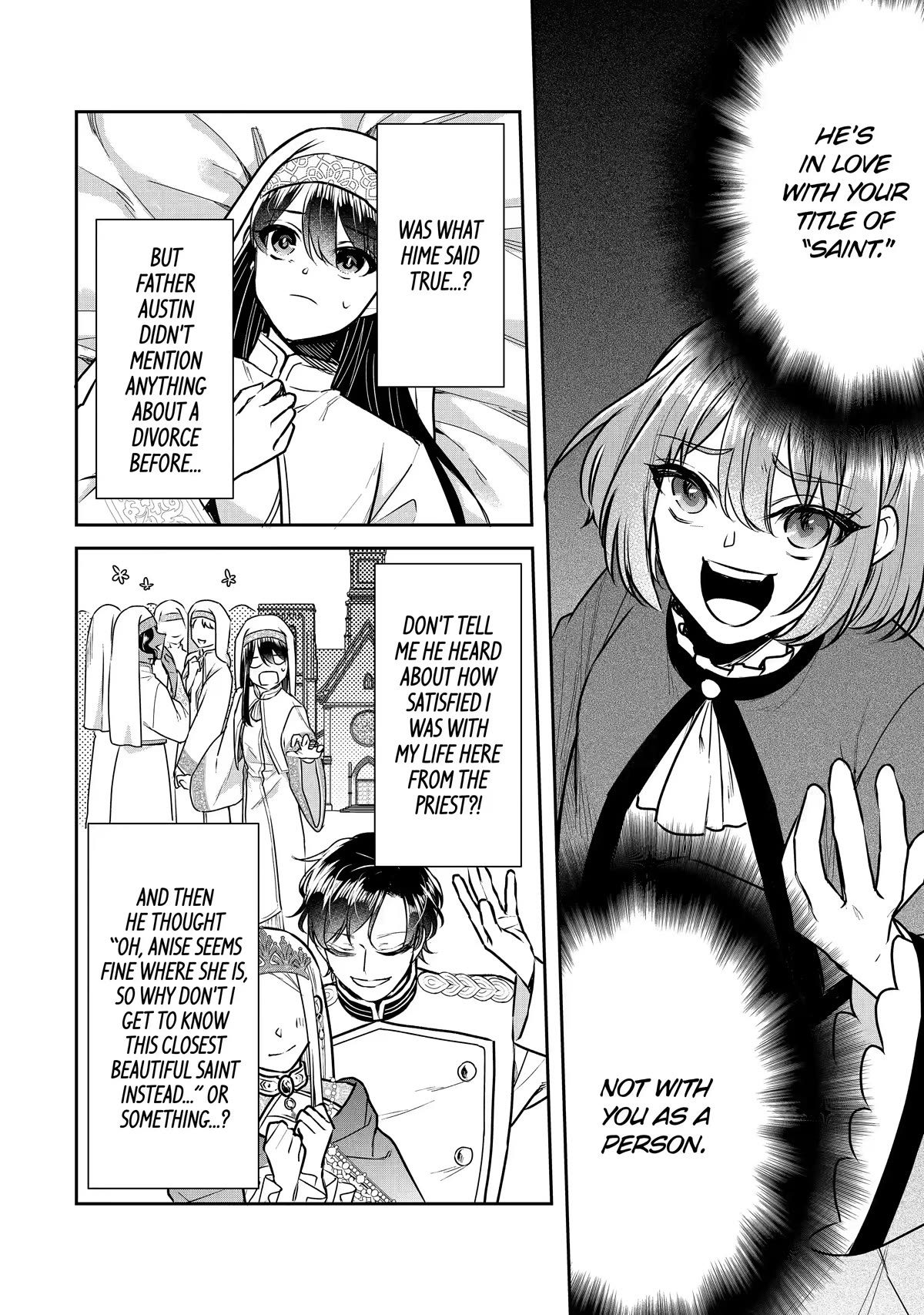 Seijo no Hazu ga, Douyara Nottoraremashita chapter 20 page 2