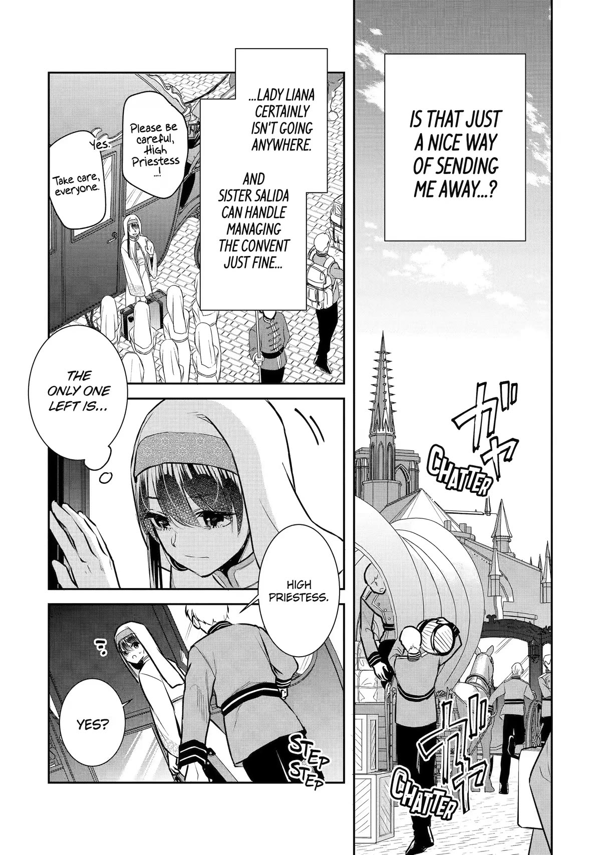 Seijo no Hazu ga, Douyara Nottoraremashita chapter 23 page 3