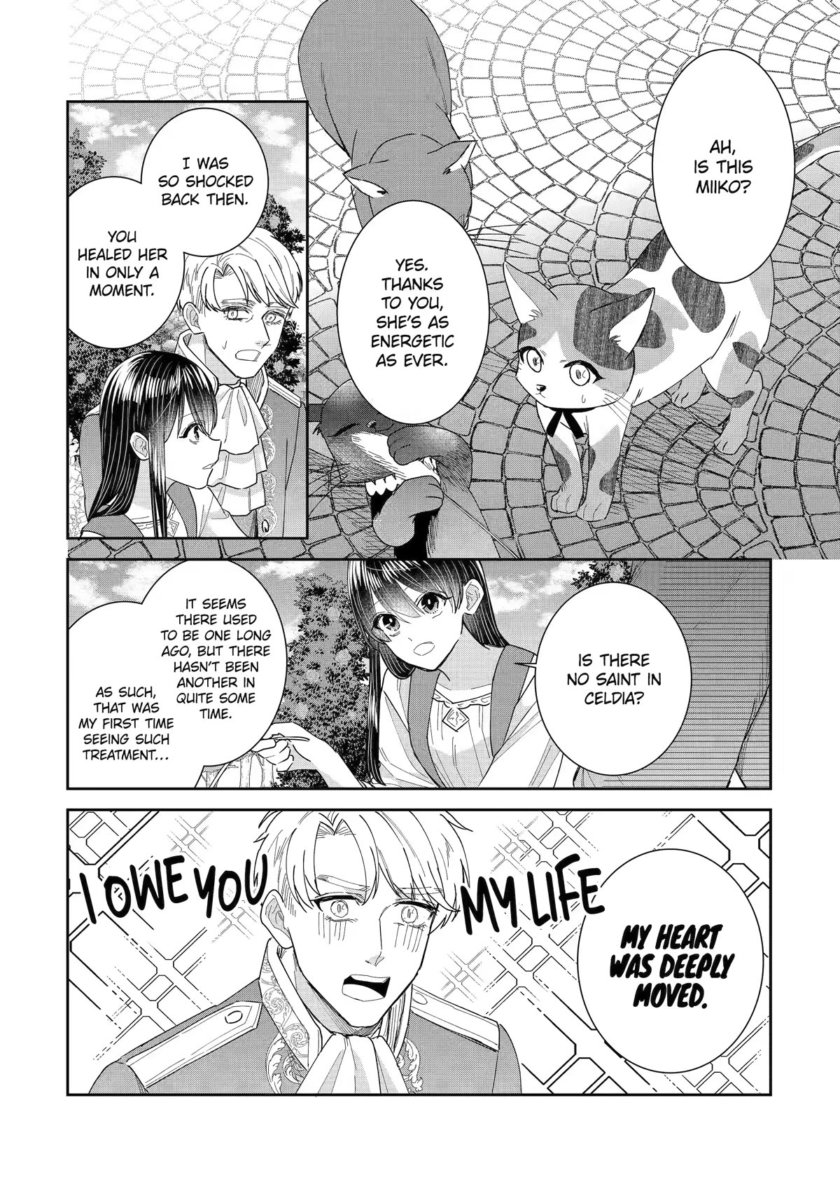 Seijo no Hazu ga, Douyara Nottoraremashita chapter 28 page 34