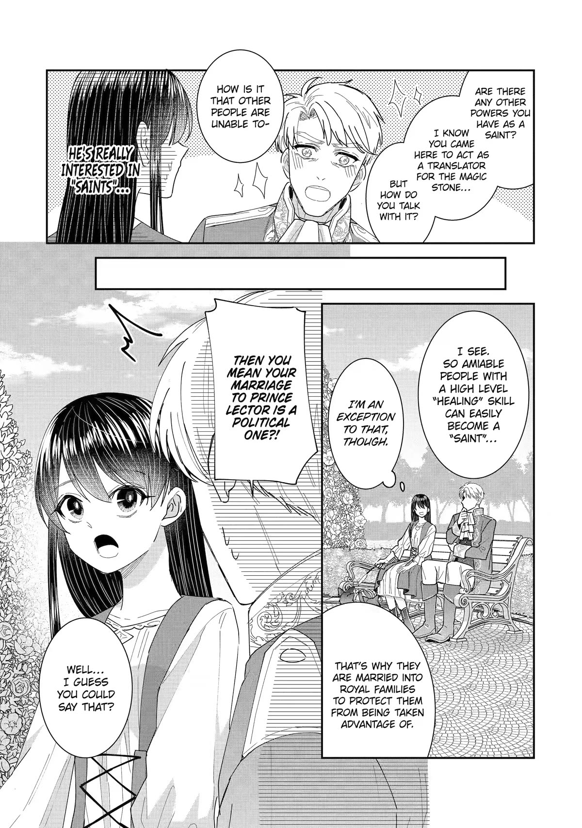 Seijo no Hazu ga, Douyara Nottoraremashita chapter 28 page 35