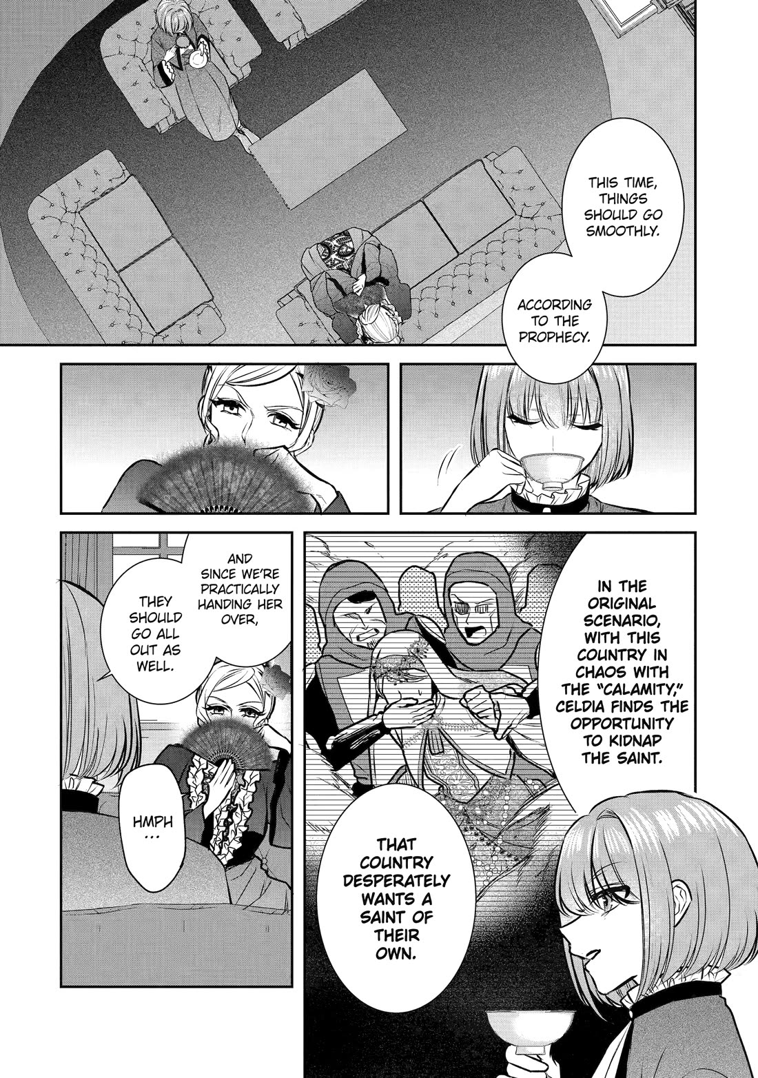 Seijo no Hazu ga, Douyara Nottoraremashita chapter 30 page 1