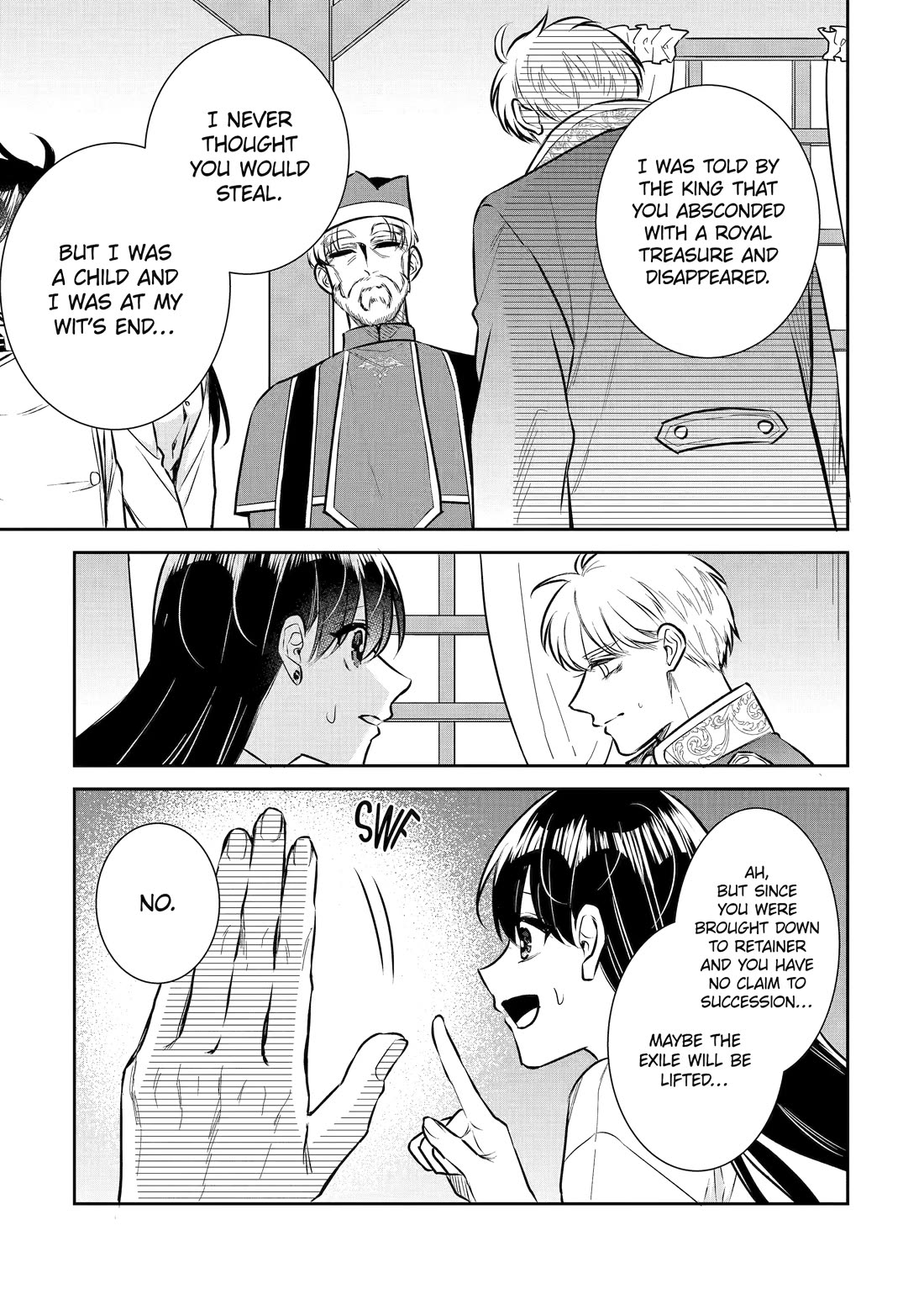 Seijo no Hazu ga, Douyara Nottoraremashita chapter 31 page 7