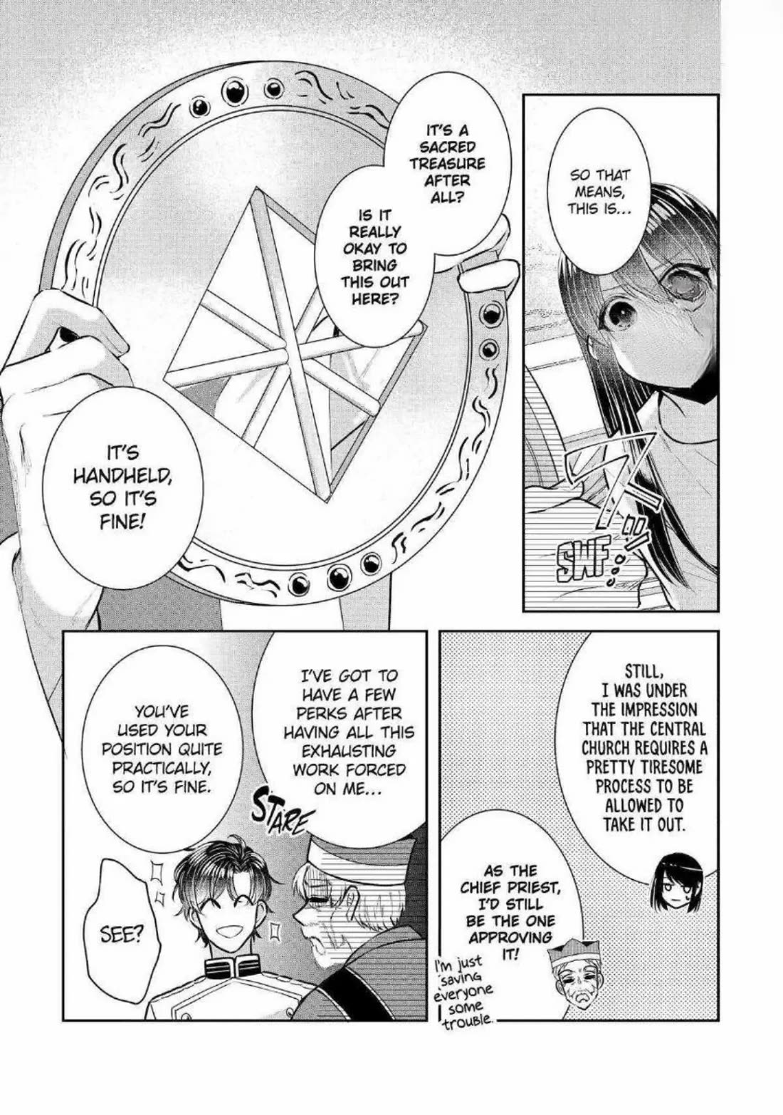 Seijo no Hazu ga, Douyara Nottoraremashita chapter 33 page 13