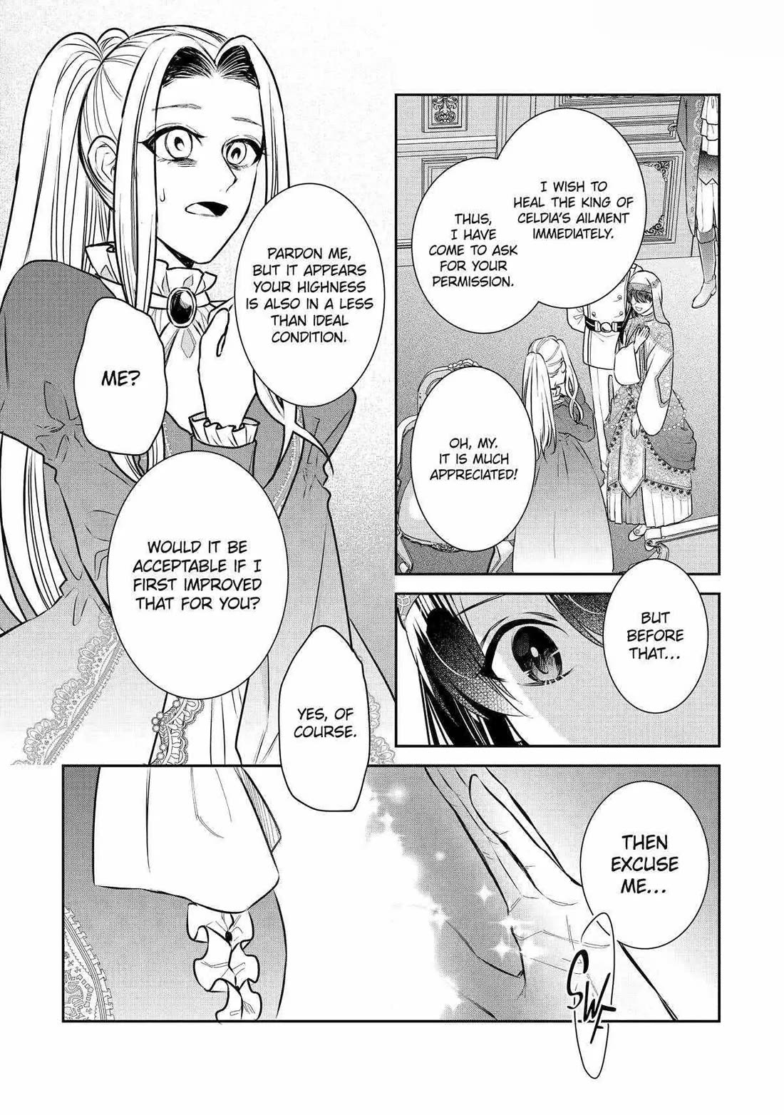 Seijo no Hazu ga, Douyara Nottoraremashita chapter 33 page 33