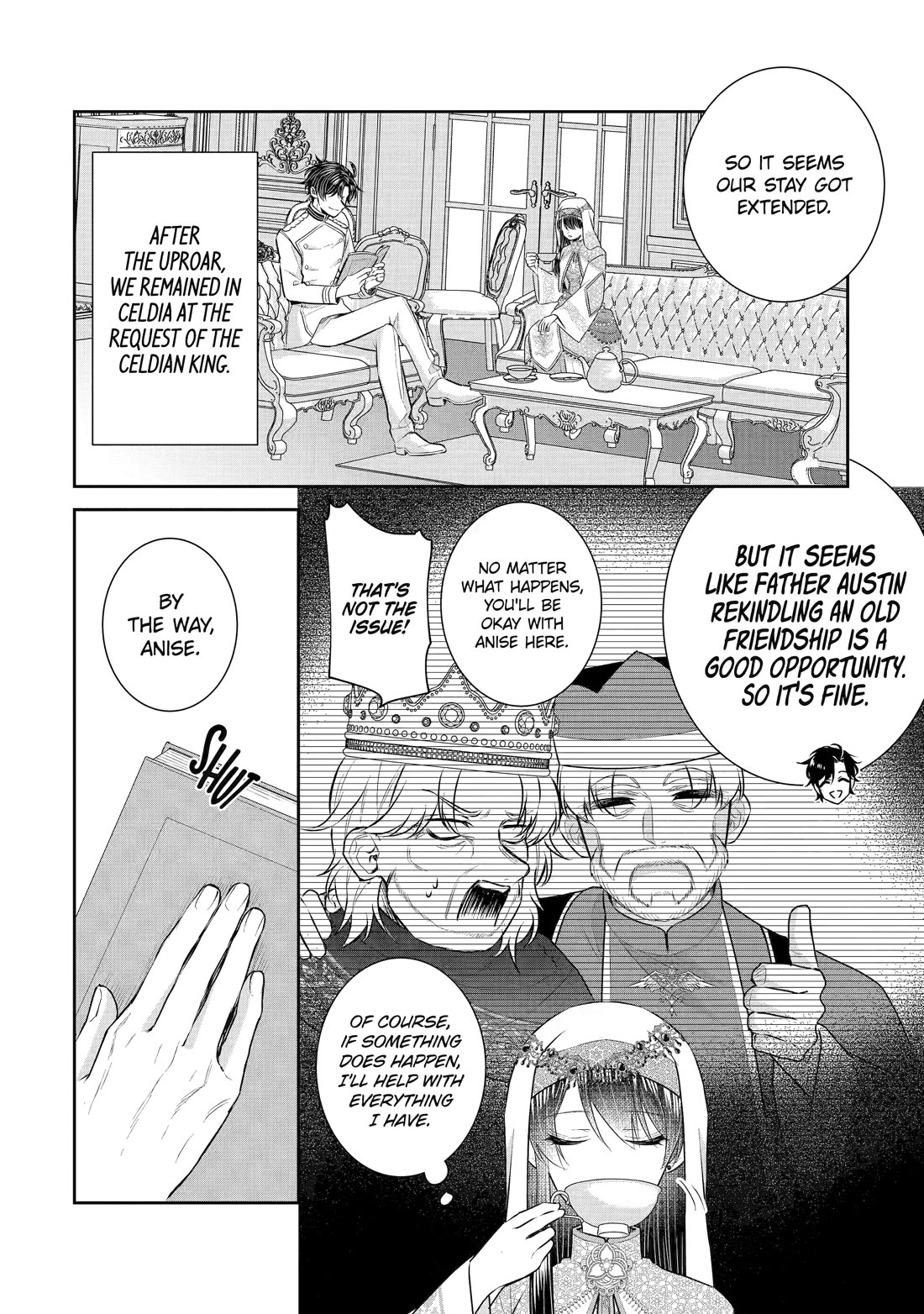 Seijo no Hazu ga, Douyara Nottoraremashita chapter 37 page 1