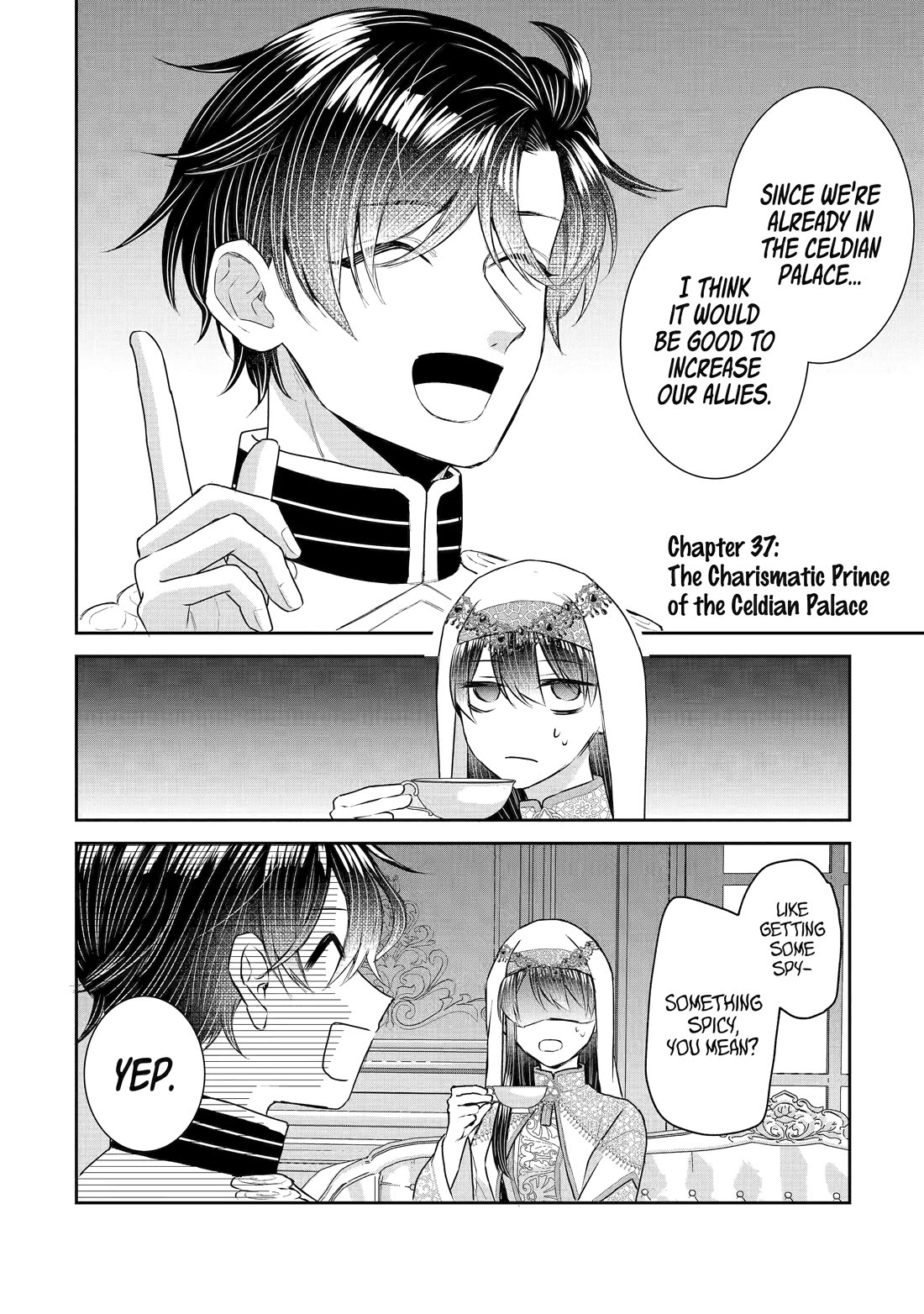 Seijo no Hazu ga, Douyara Nottoraremashita chapter 37 page 2