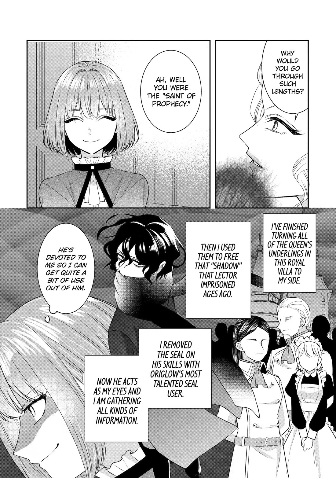 Seijo no Hazu ga, Douyara Nottoraremashita chapter 38 page 35