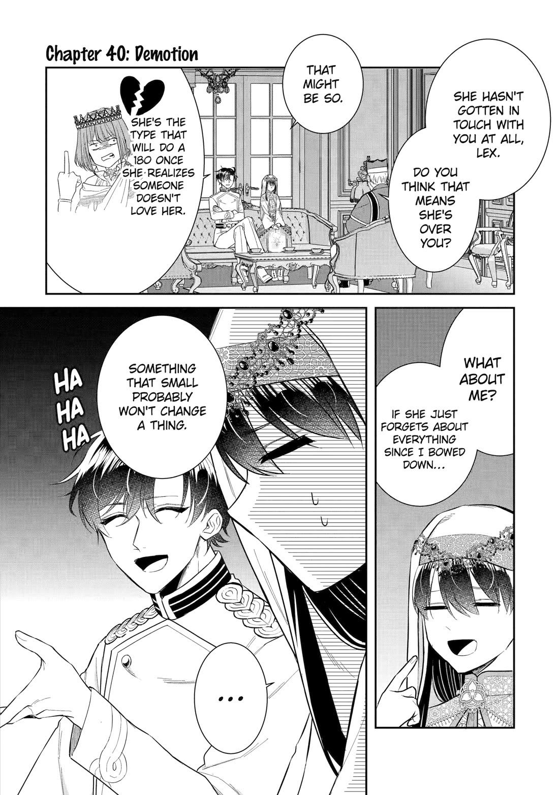 Seijo no Hazu ga, Douyara Nottoraremashita chapter 40 page 2